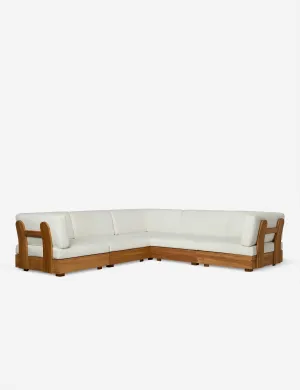 Abbot Outdoor Modular Corner Sectional Sofa by Sarah Sherman Samuel Lulu and Georgia