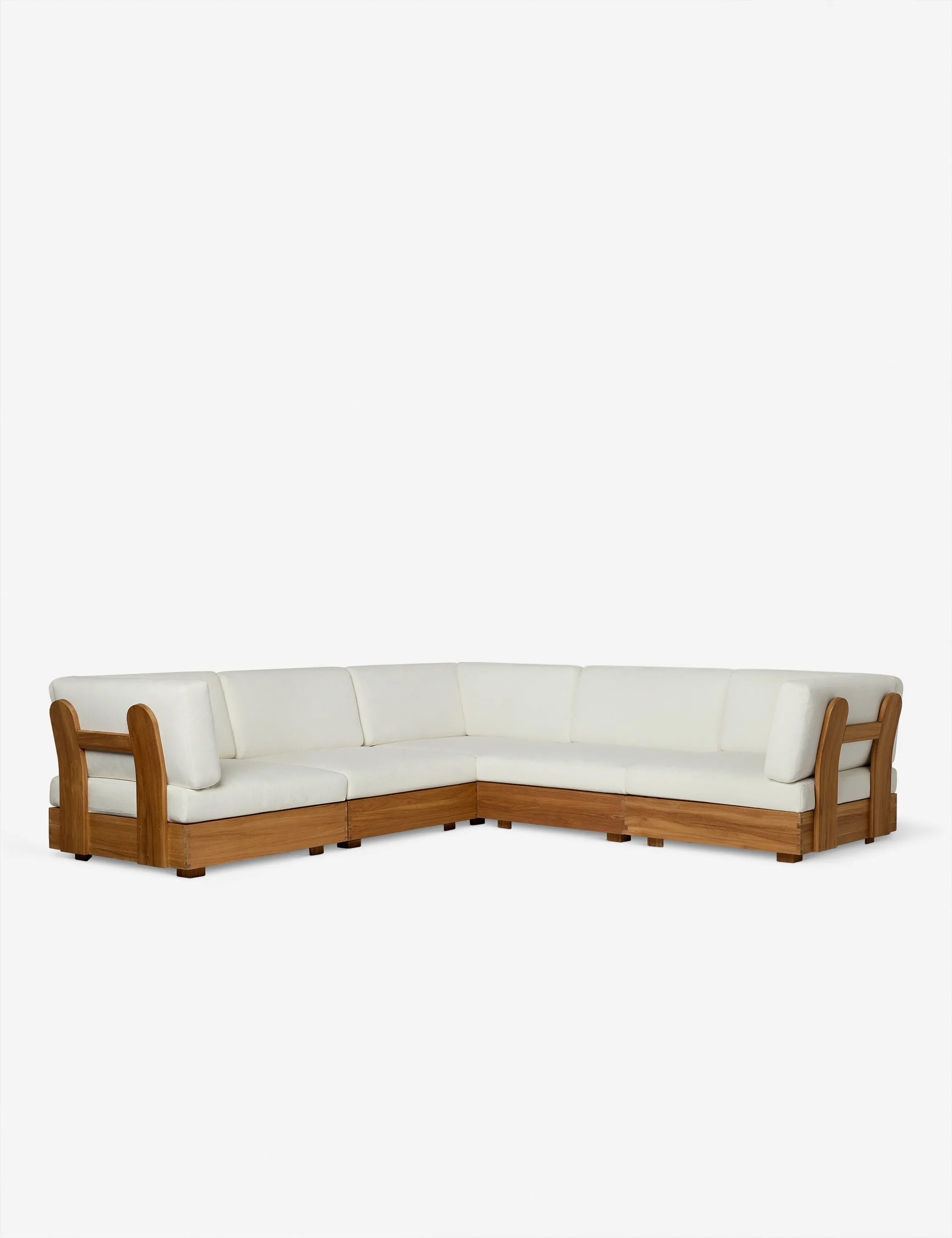 Abbot Outdoor Modular Corner Sectional Sofa by Sarah Sherman Samuel Lulu and Georgia