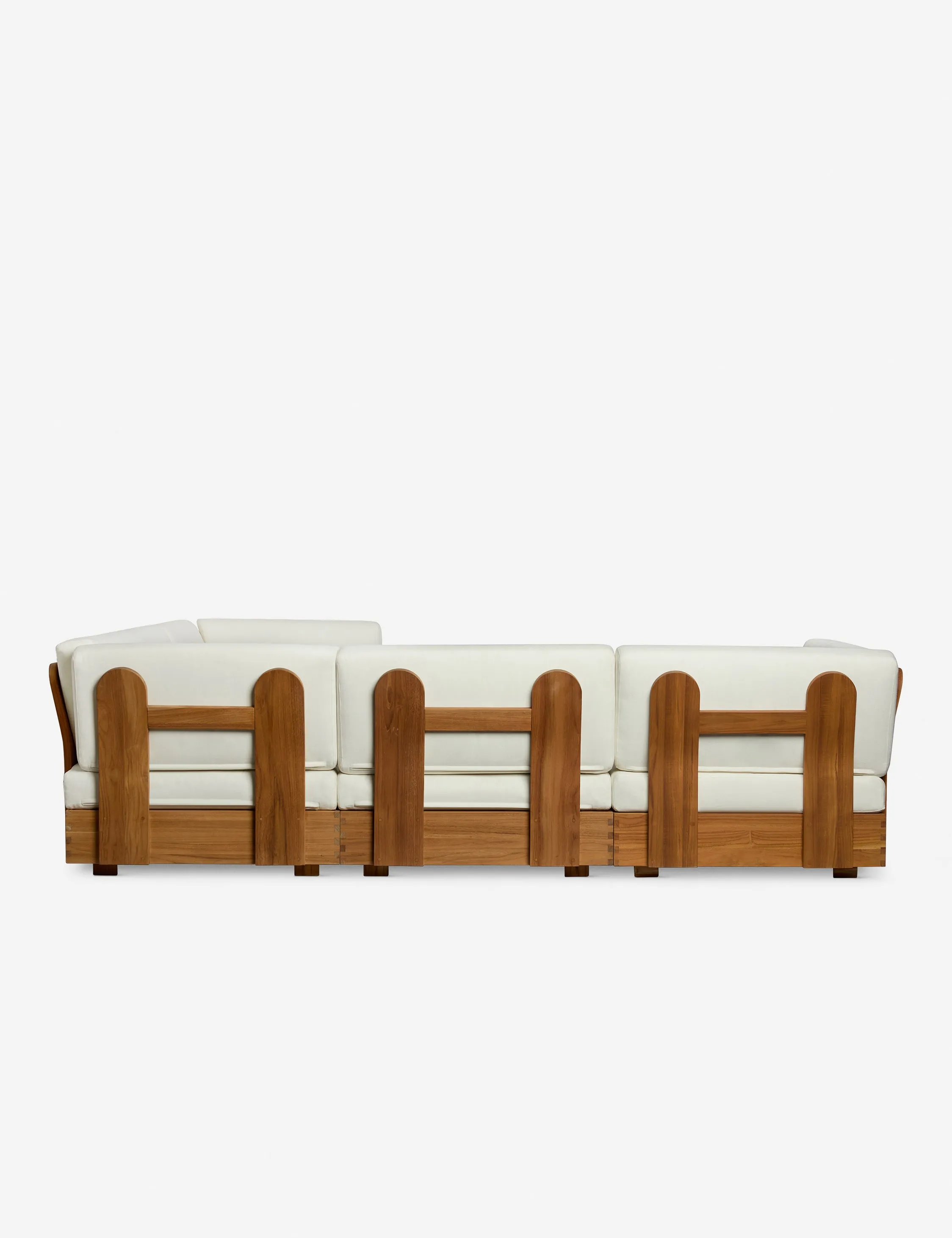 Abbot Outdoor Modular Corner Sectional Sofa by Sarah Sherman Samuel Lulu and Georgia