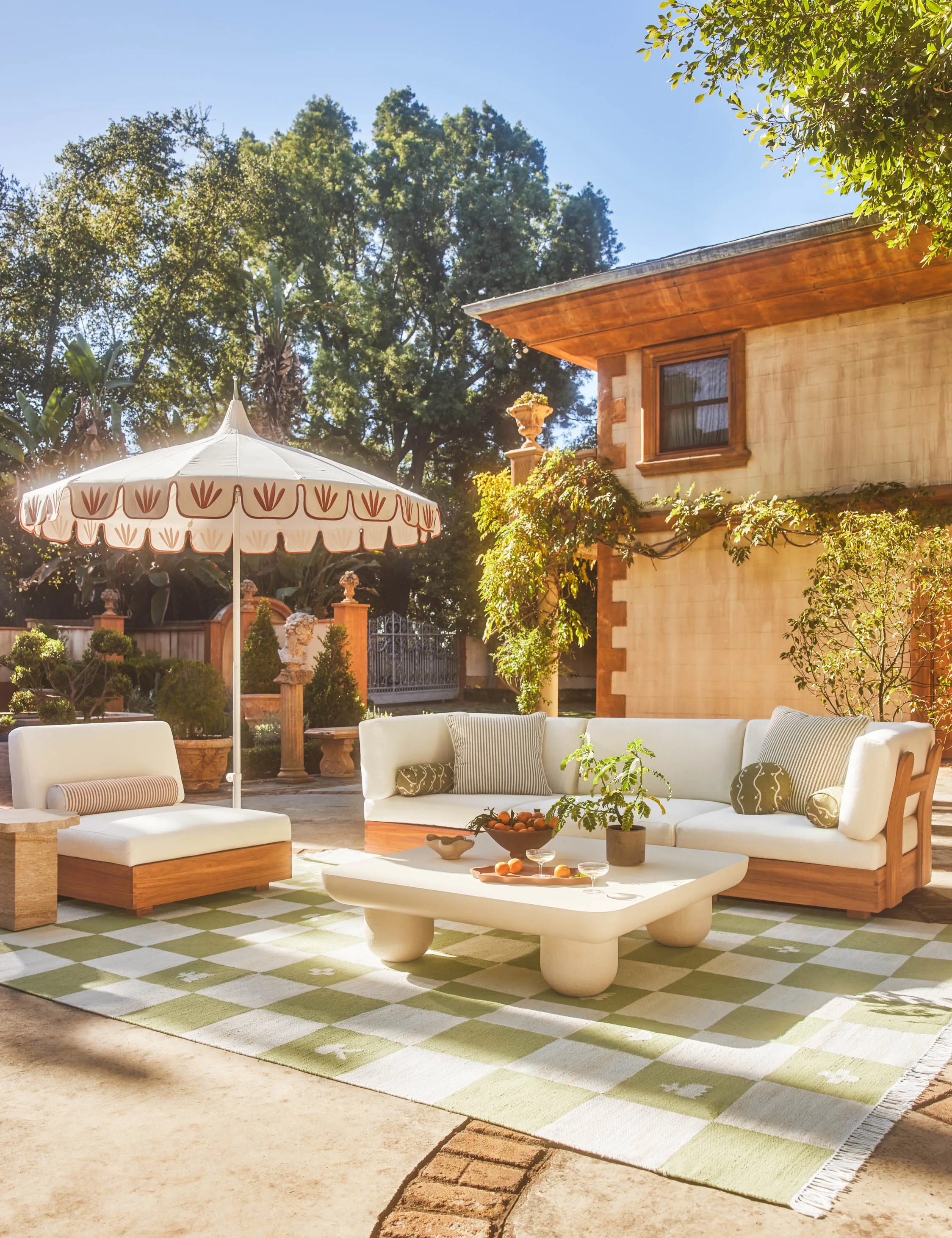 Abbot Outdoor Modular Sofa by Sarah Sherman Samuel Lulu and Georgia