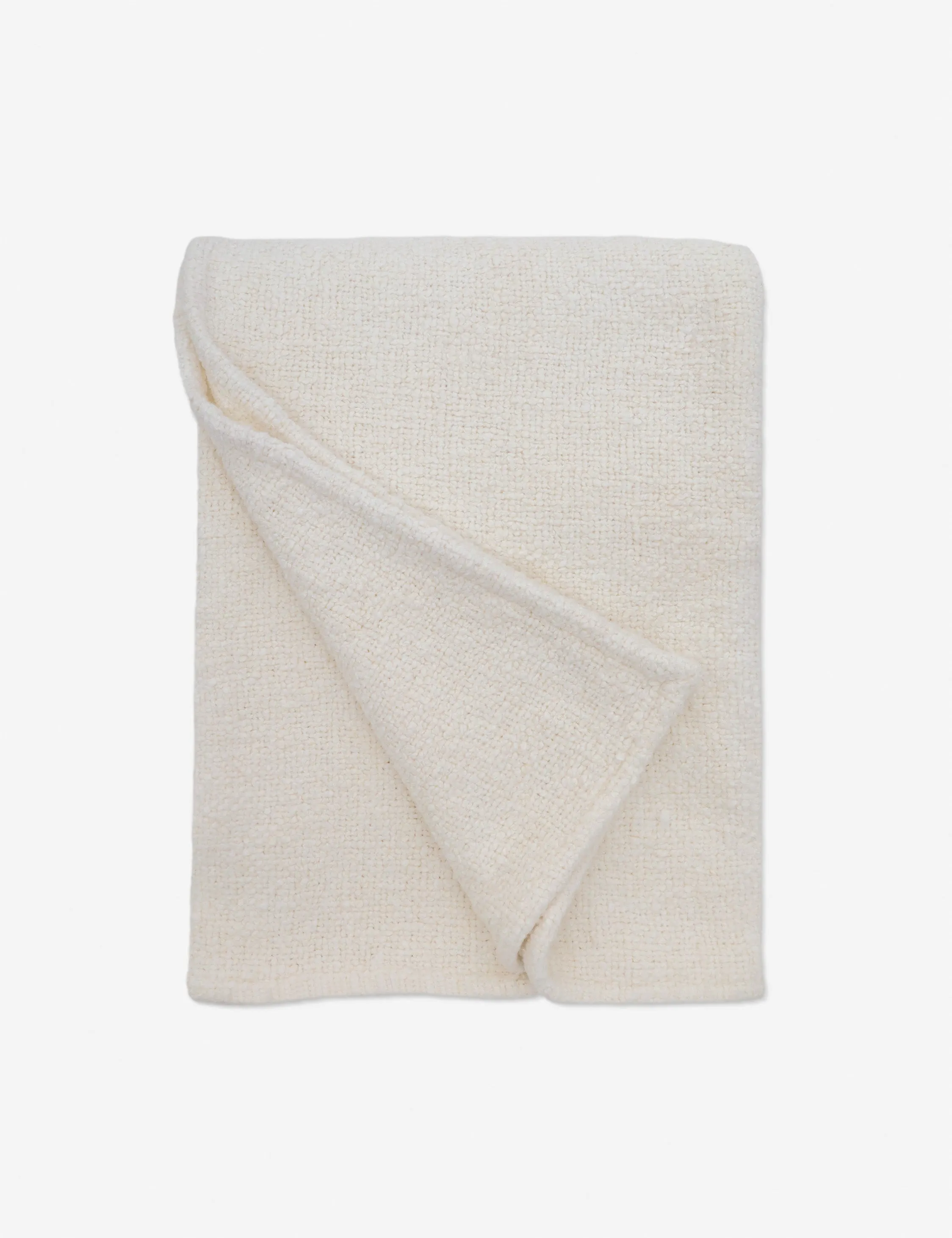 Abby Boucle Throw by Pom Pom at Home Lulu and Georgia