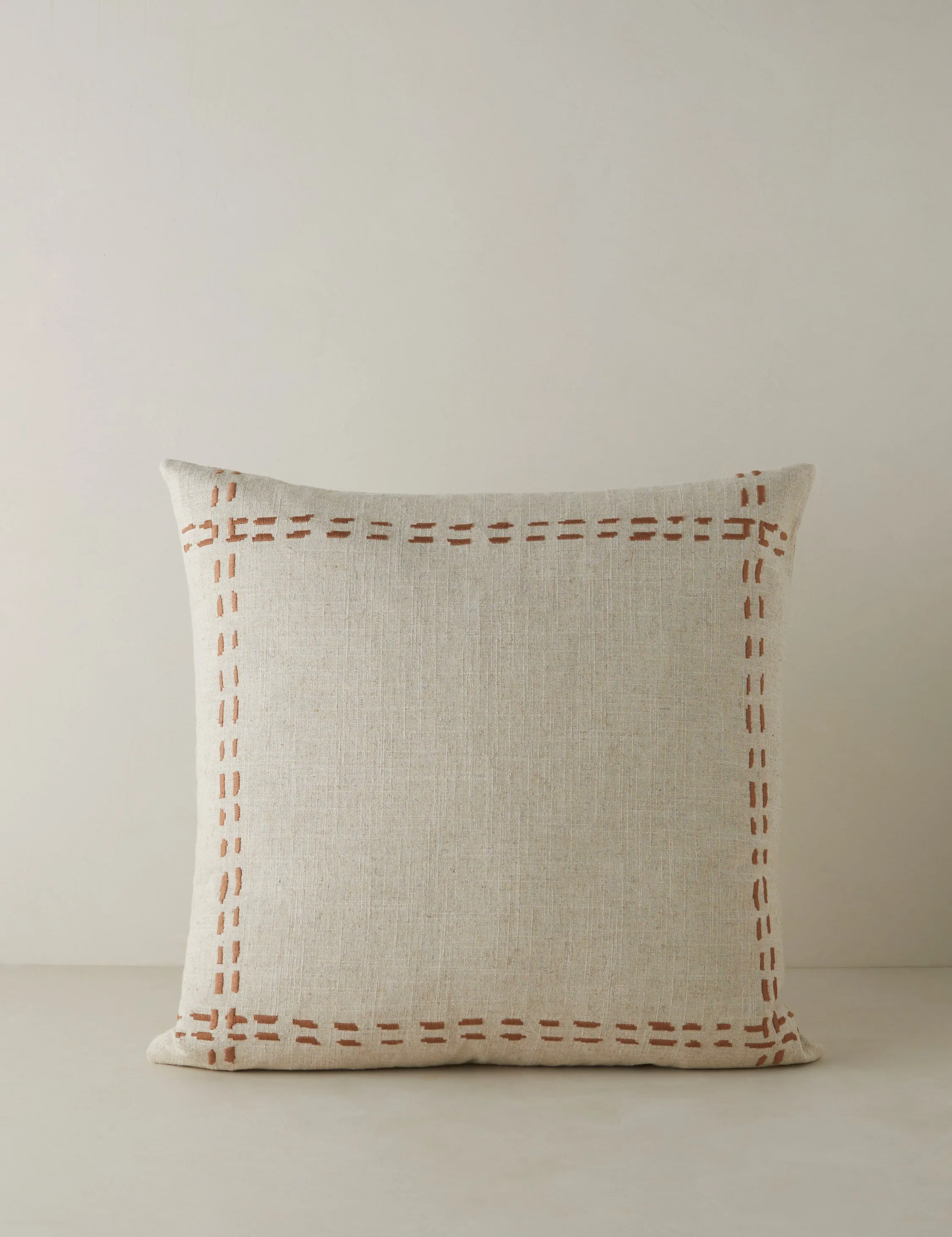 Accord Embroidered Pillow by Élan Byrd Lulu and Georgia