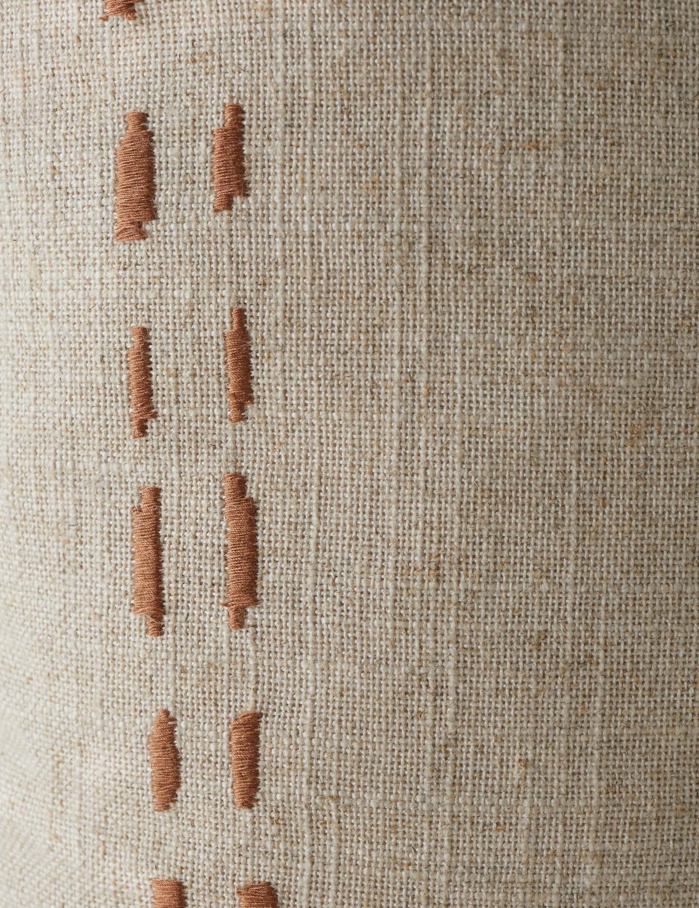 Accord Embroidered Pillow by Élan Byrd Lulu and Georgia