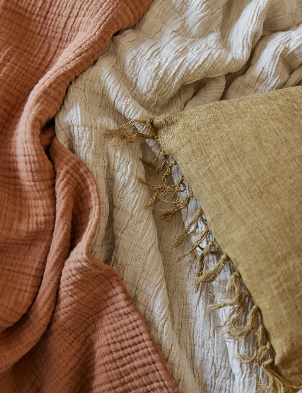 Alaia Cotton Bed Cover by House No. 23 Lulu and Georgia