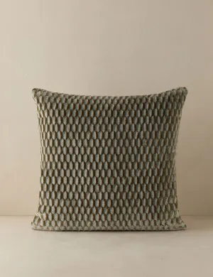 Allegra Velvet Pillow by Scalamandre Lulu and Georgia