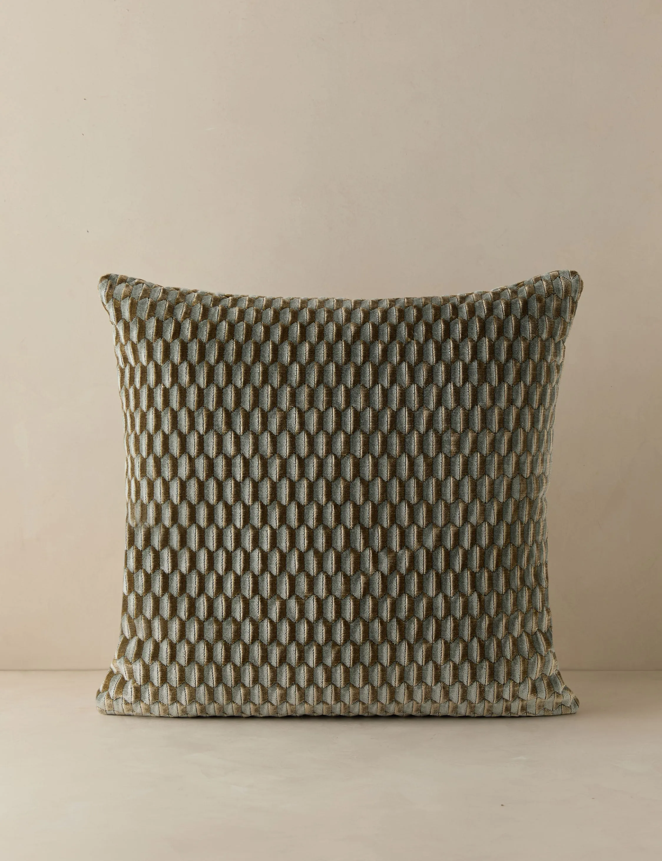 Allegra Velvet Pillow by Scalamandre Lulu and Georgia