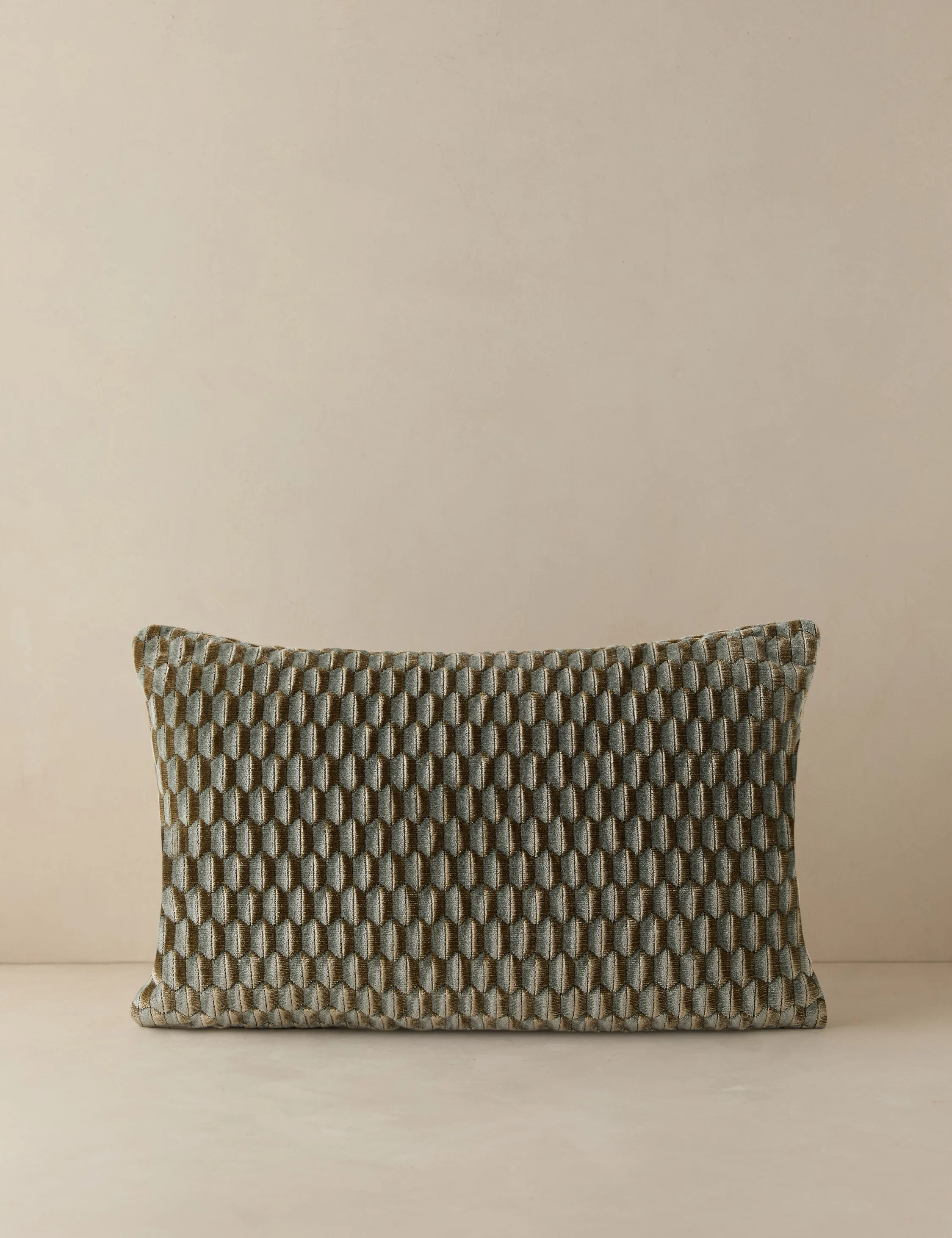 Allegra Velvet Pillow by Scalamandre Lulu and Georgia