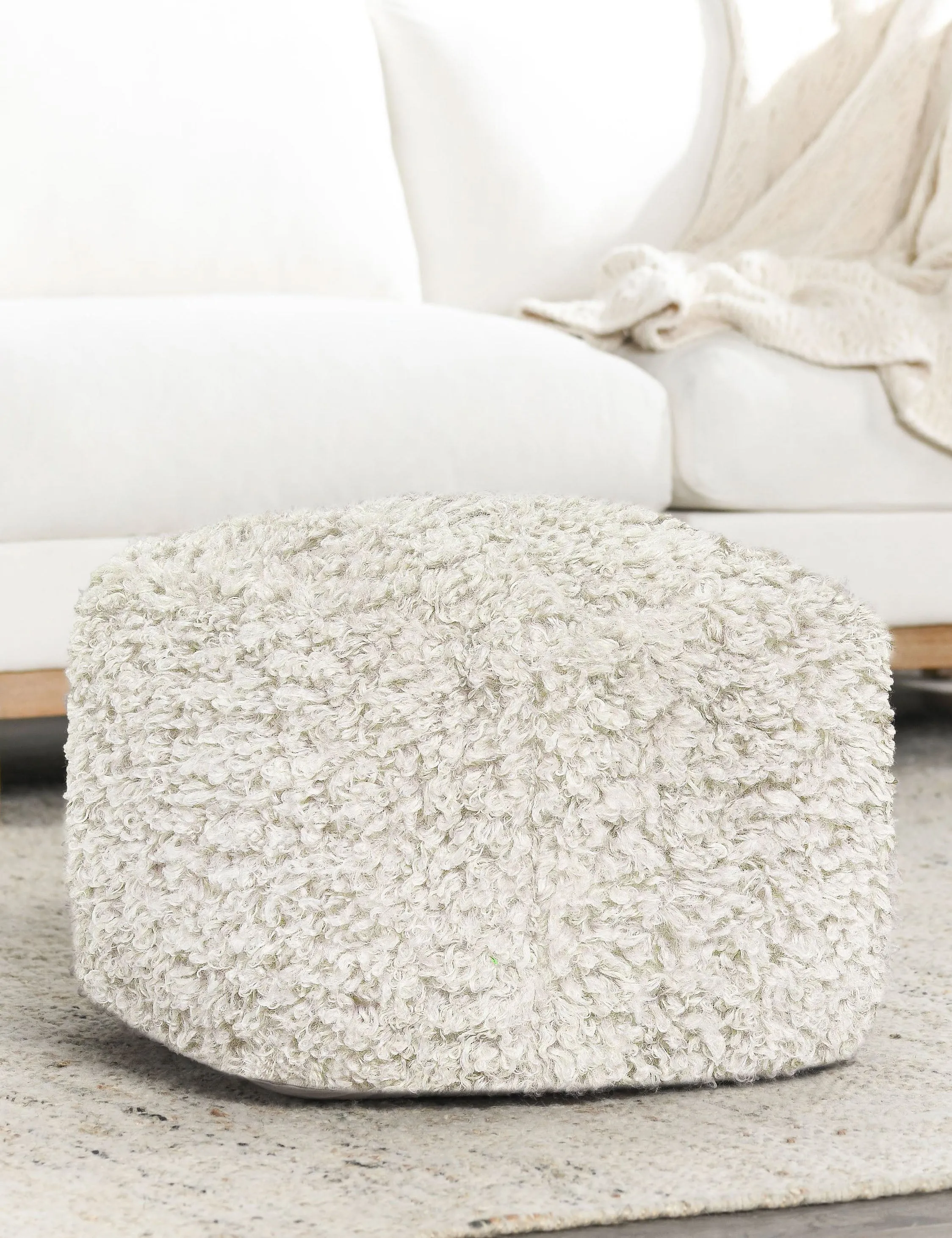 Aloma Square Pouf Lulu and Georgia