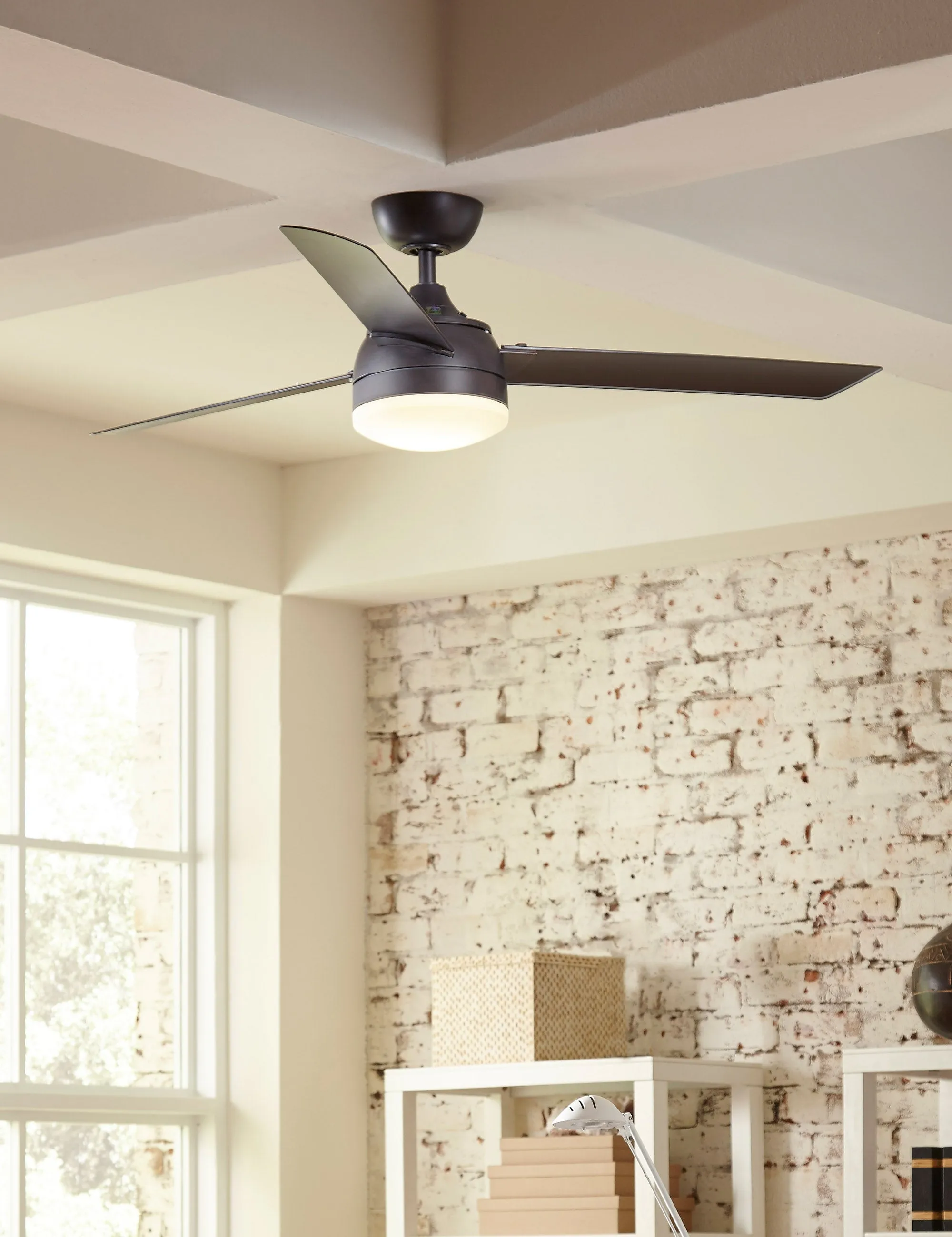 Alya Indoor / Outdoor Ceiling Fan   Light Lulu and Georgia