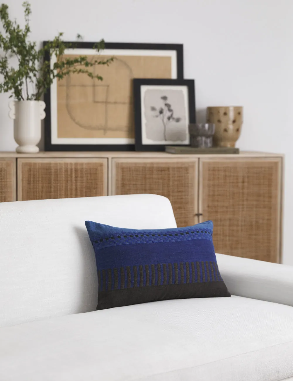 Amaro Pillow by Bolé Road Textiles Lulu and Georgia