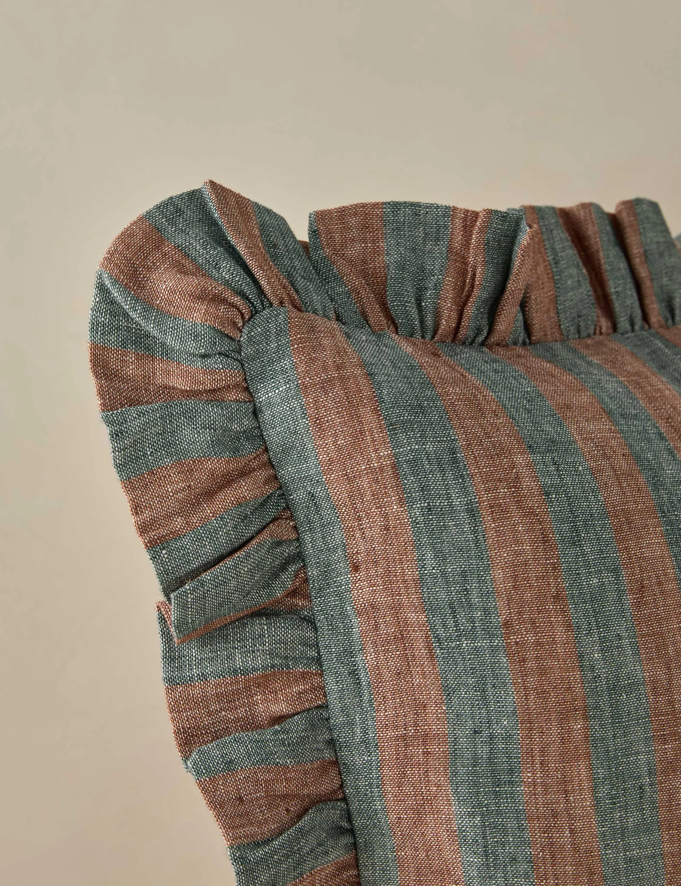 Amaroso Linen Ruffle Pillow Lulu and Georgia