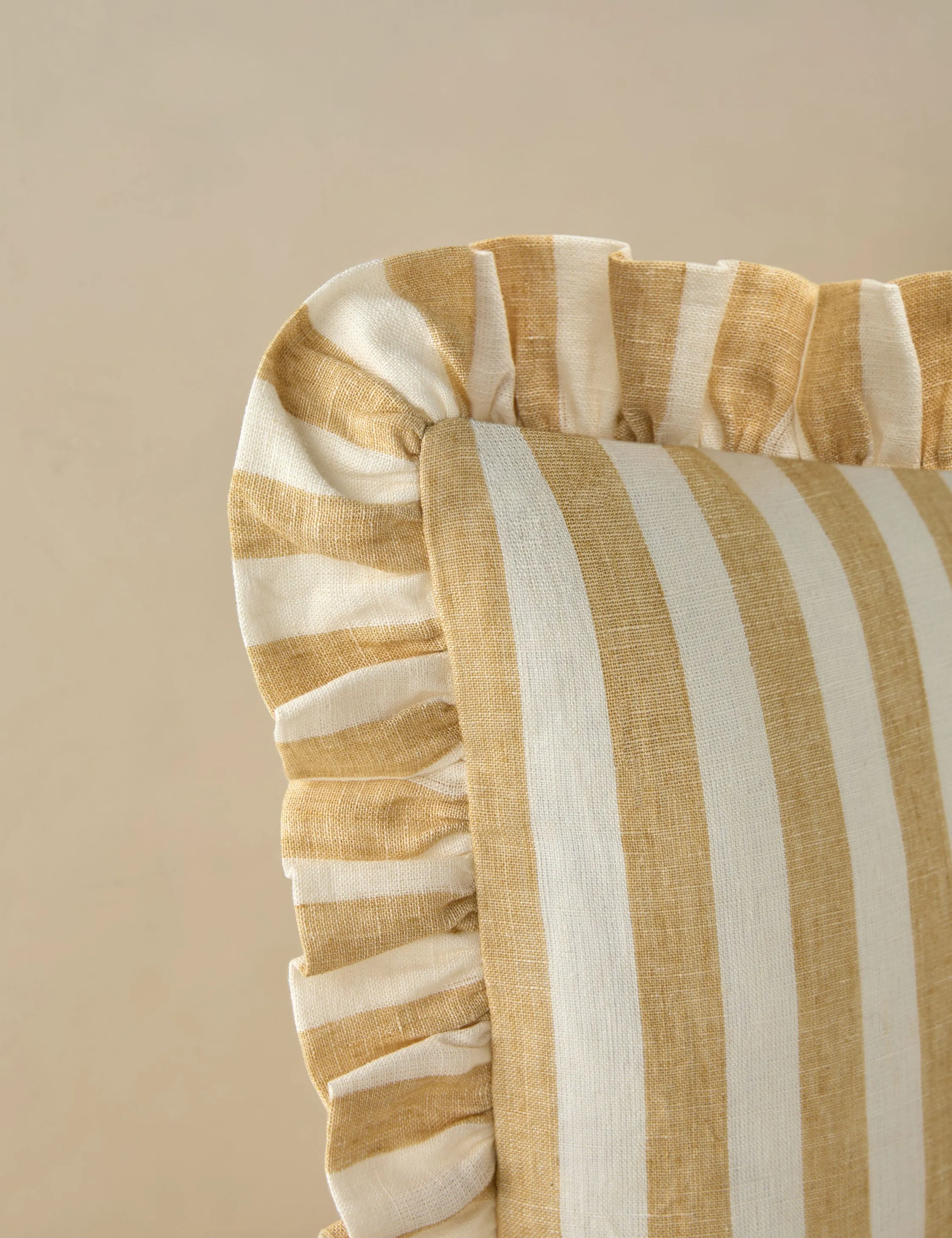 Amaroso Linen Ruffle Pillow Lulu and Georgia