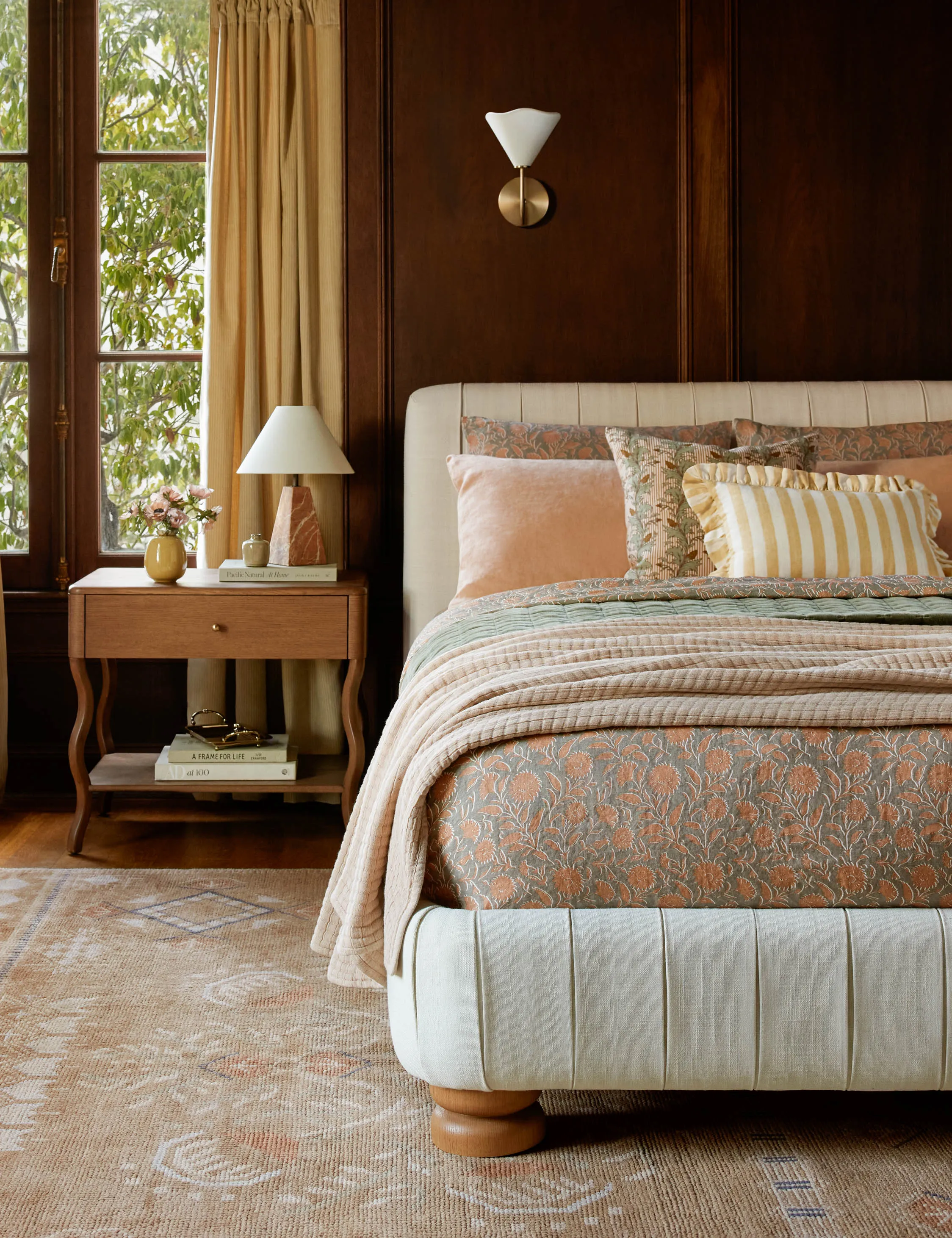 Amaroso Linen Ruffle Pillow Lulu and Georgia
