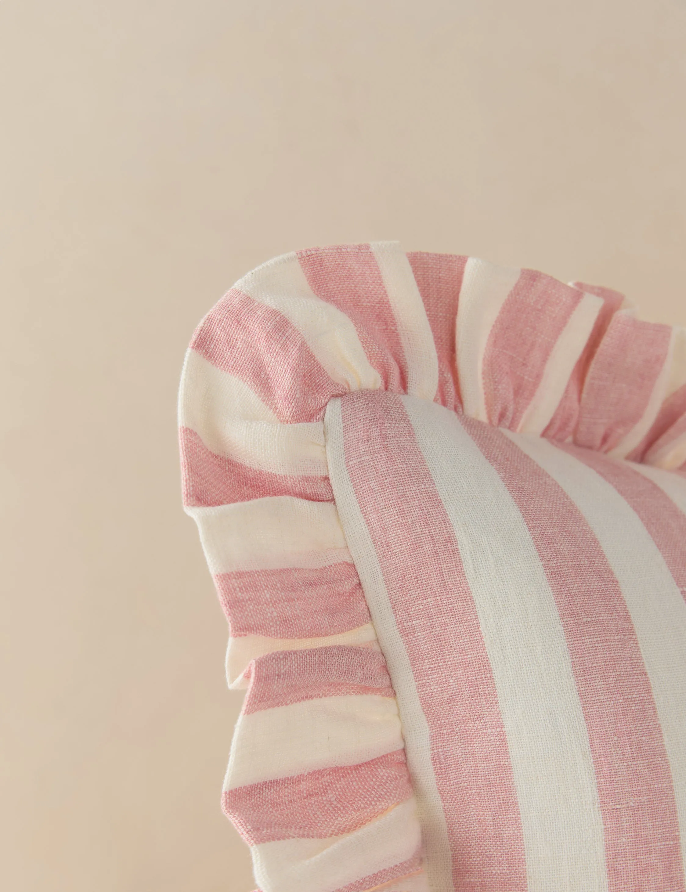 Amaroso Linen Ruffle Pillow Lulu and Georgia