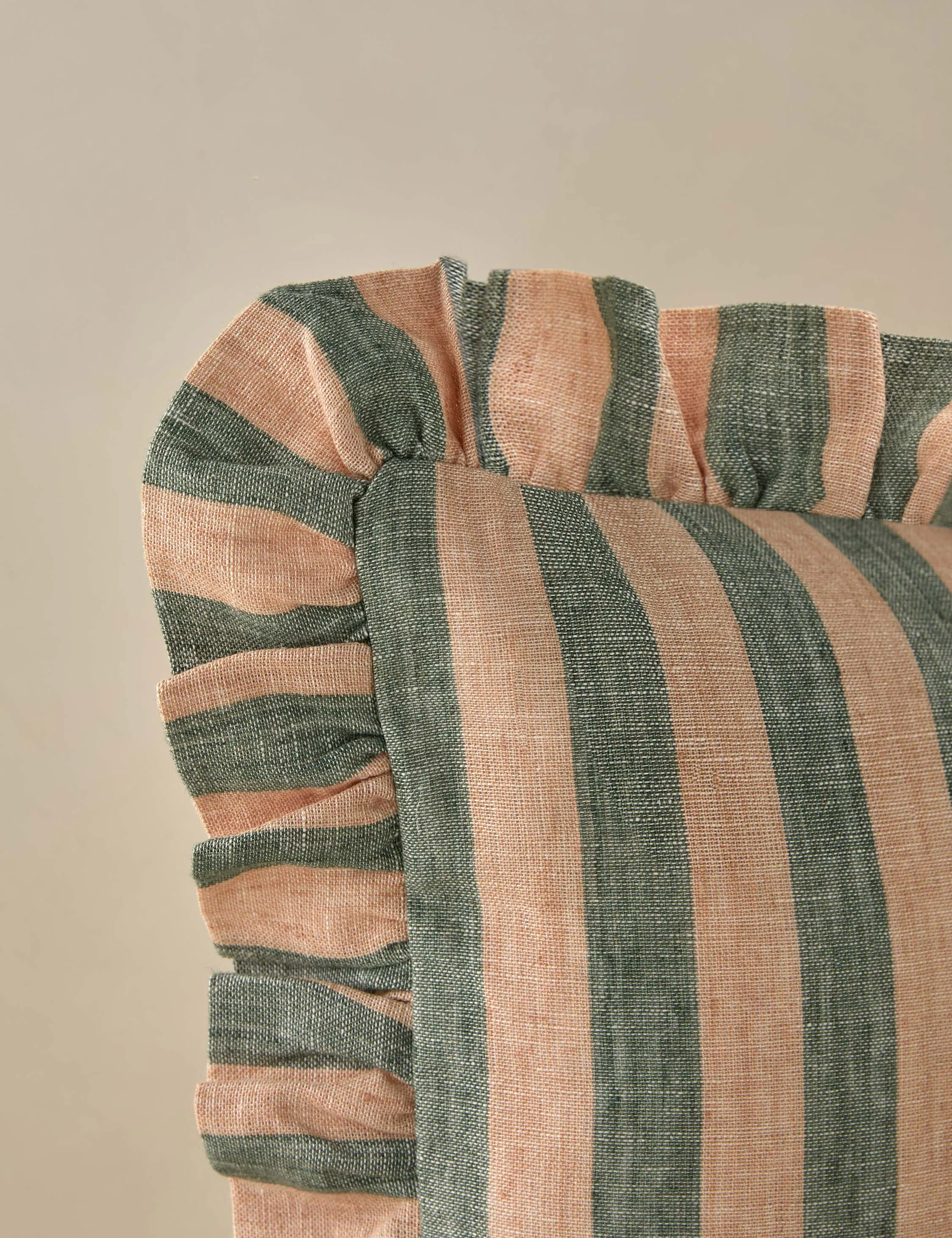 Amaroso Linen Ruffle Pillow Lulu and Georgia