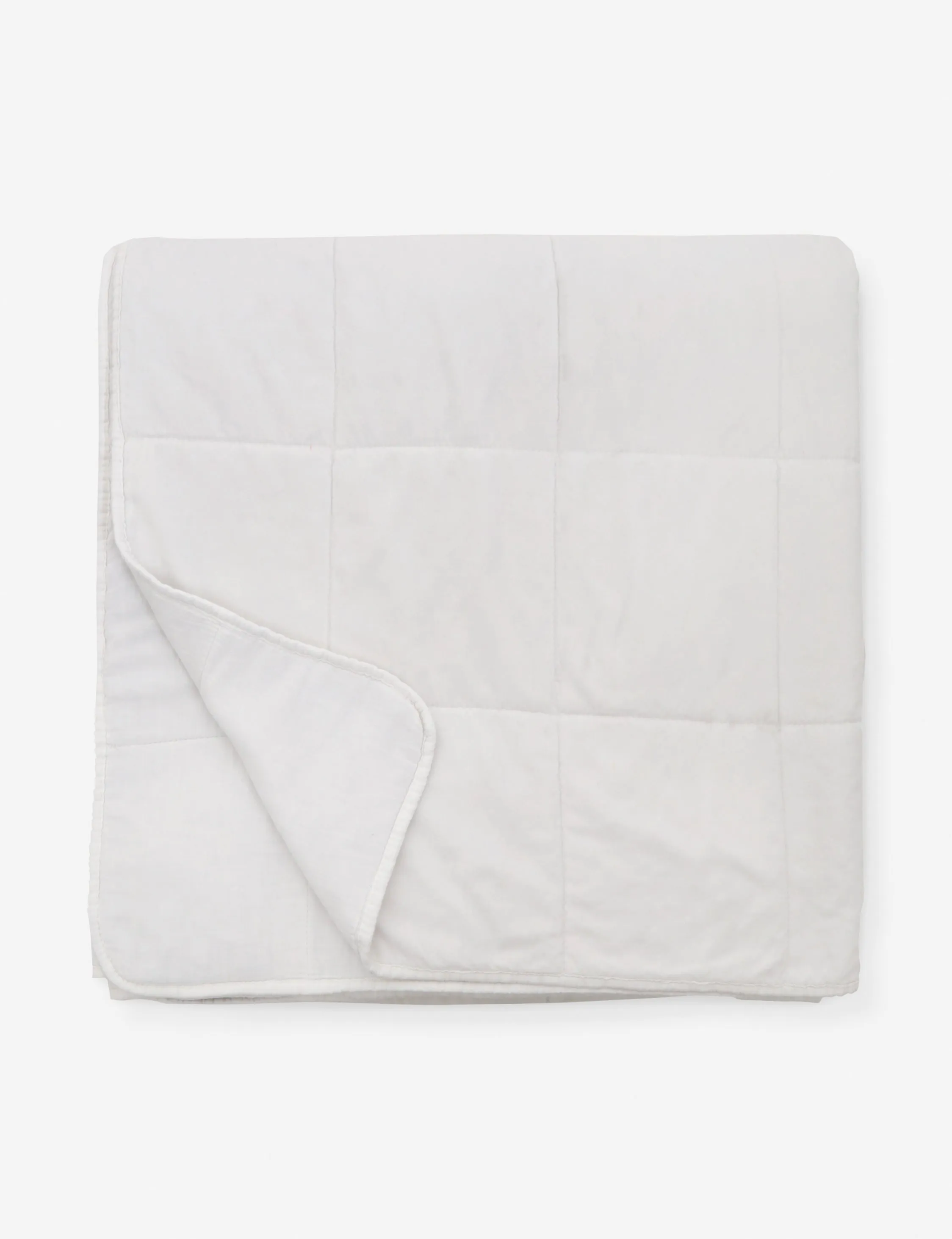 Amsterdam Cotton Velvet Coverlet by Pom Pom at Home Lulu and Georgia