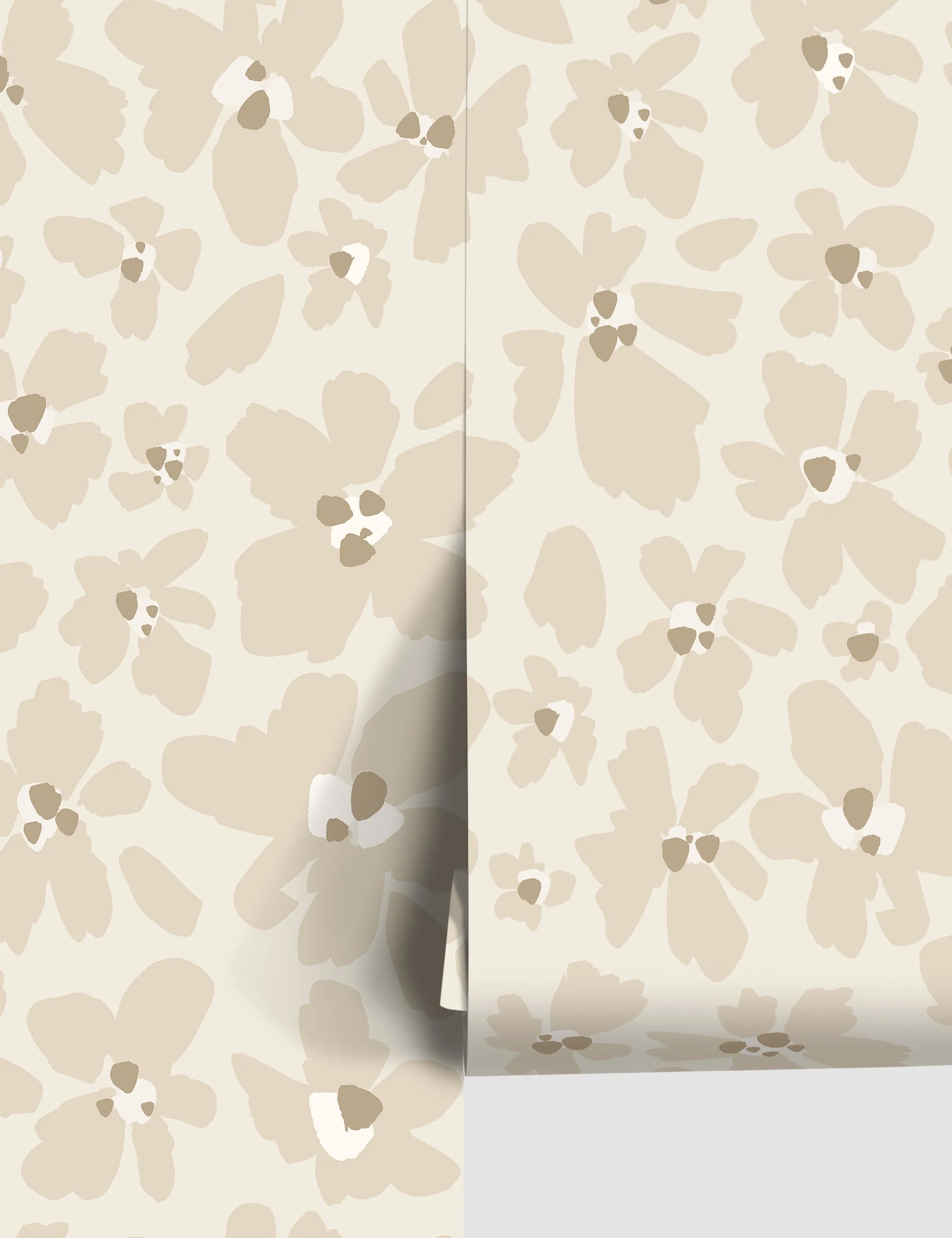 Andy's Flowers Wallpaper by Yuki Osada Lulu and Georgia