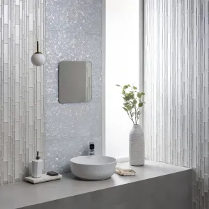 Arctic Crushed Pearl Decorative Glass