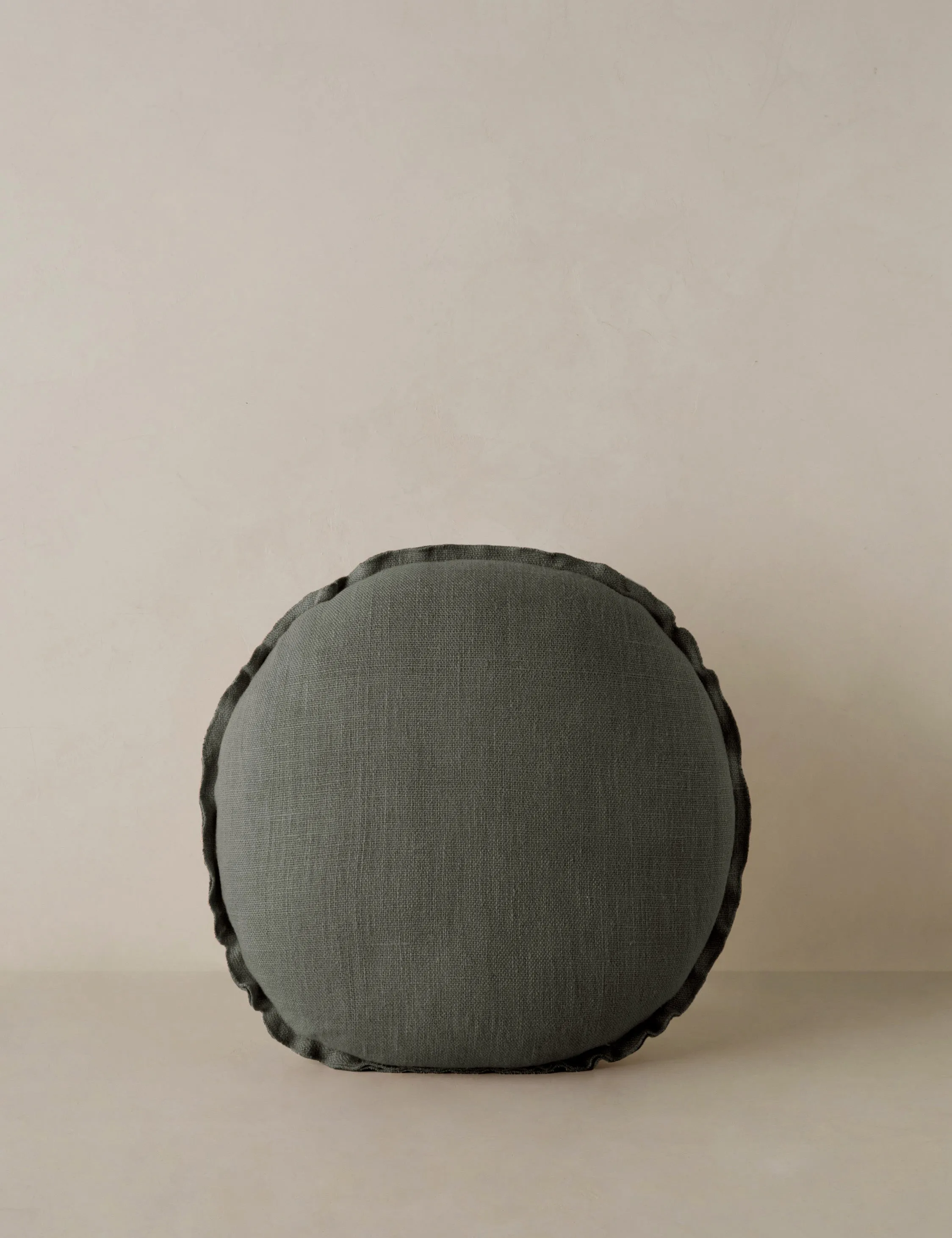 Arlo Linen Round Pillow Lulu and Georgia