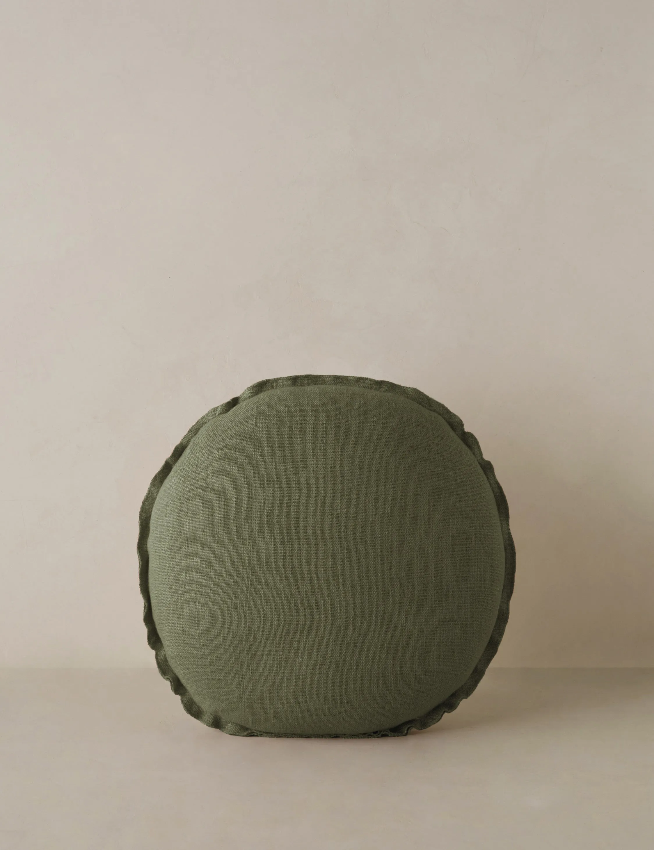 Arlo Linen Round Pillow Lulu and Georgia