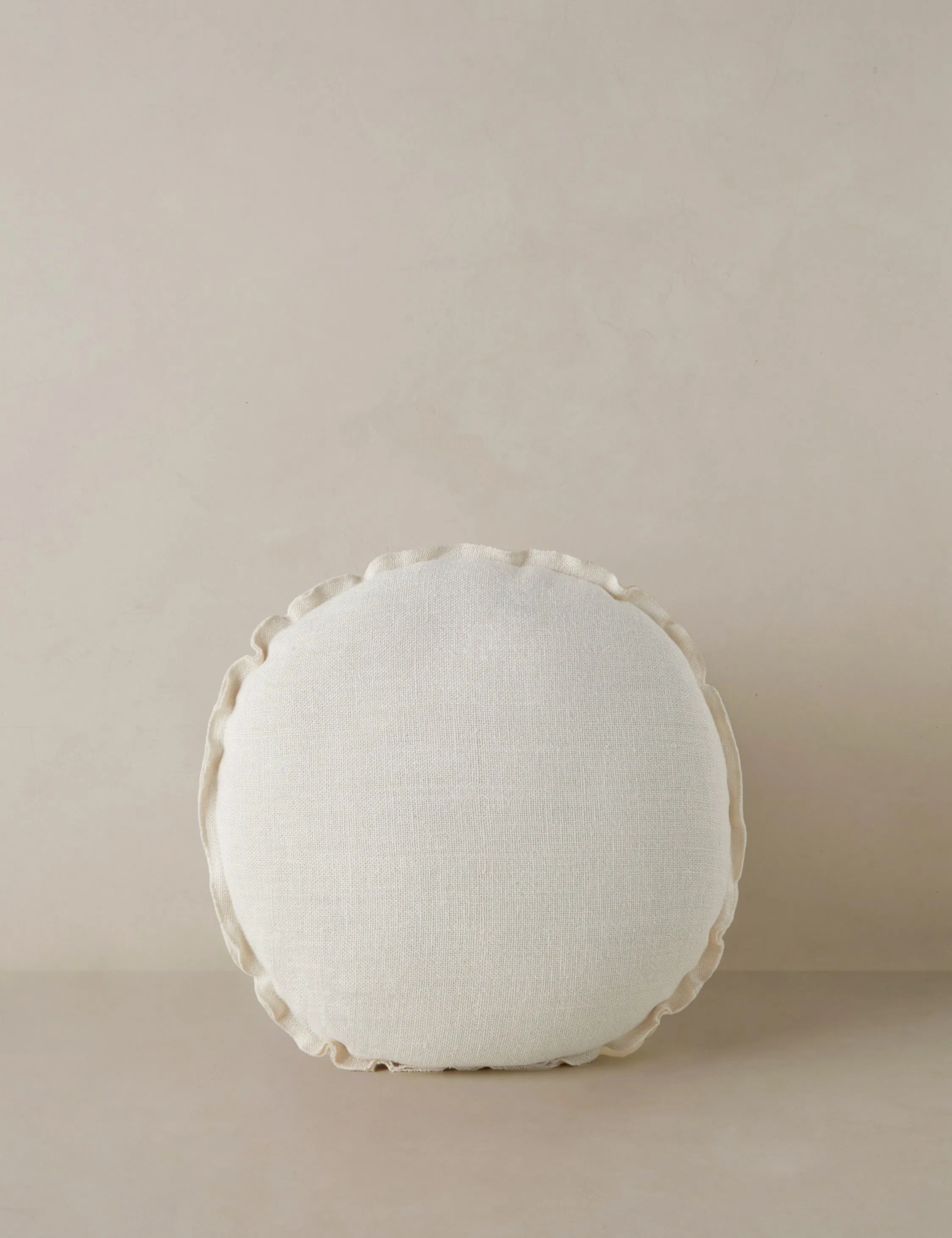 Arlo Linen Round Pillow Lulu and Georgia