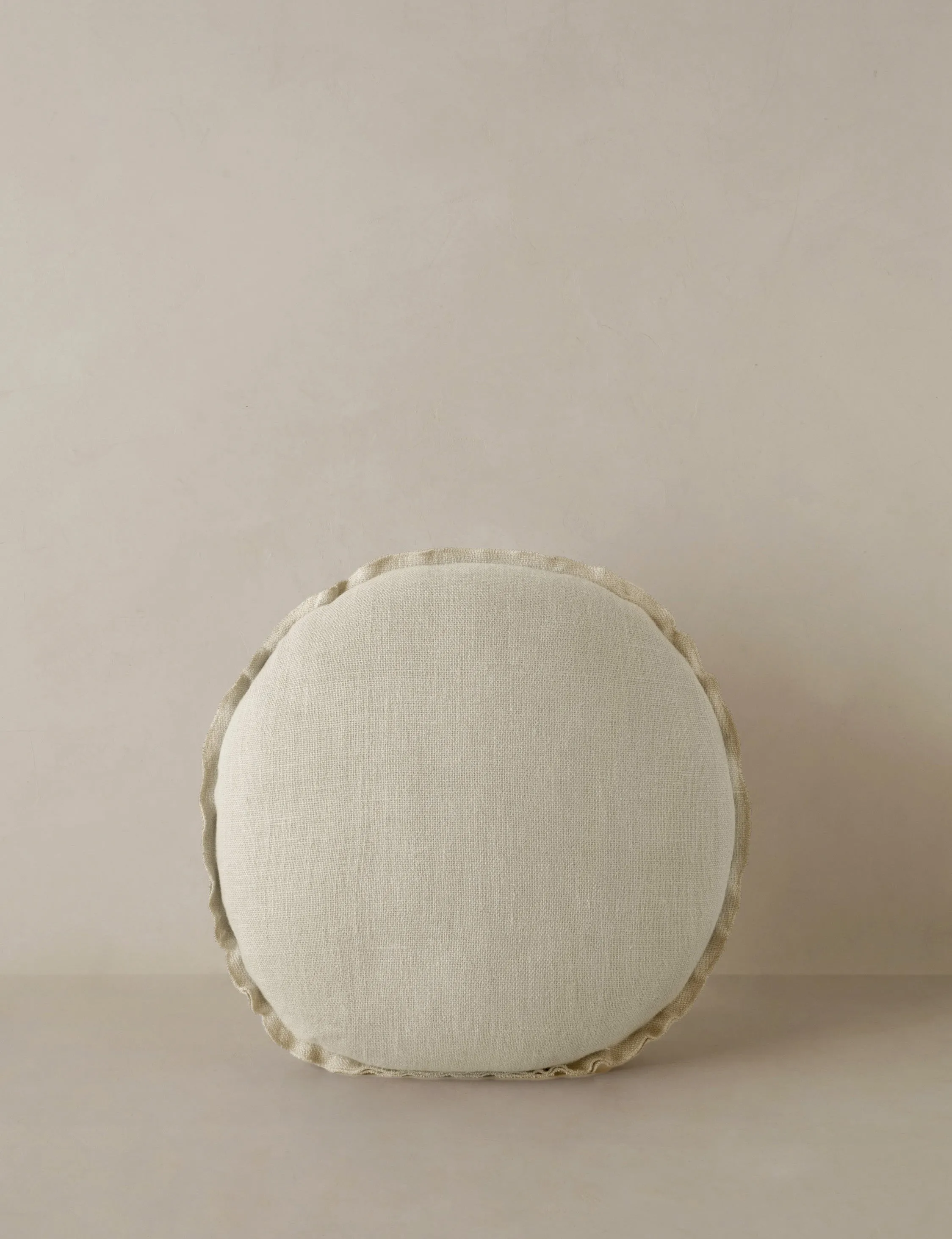 Arlo Linen Round Pillow Lulu and Georgia