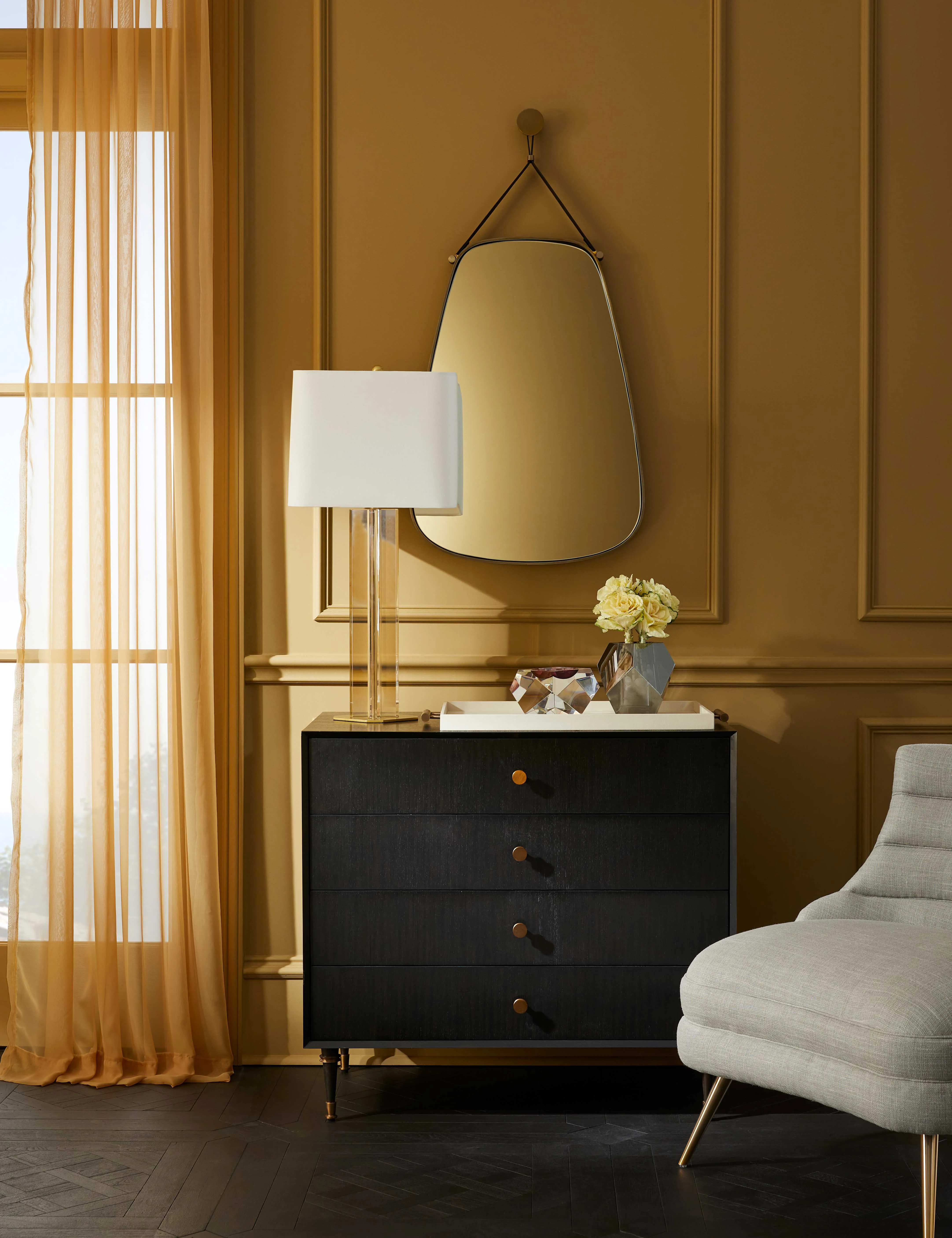 Arteriors Norissa Mirror Lulu and Georgia