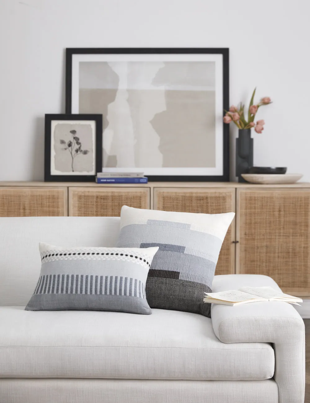 Bale Pillow by Bolé Road Textiles Lulu and Georgia