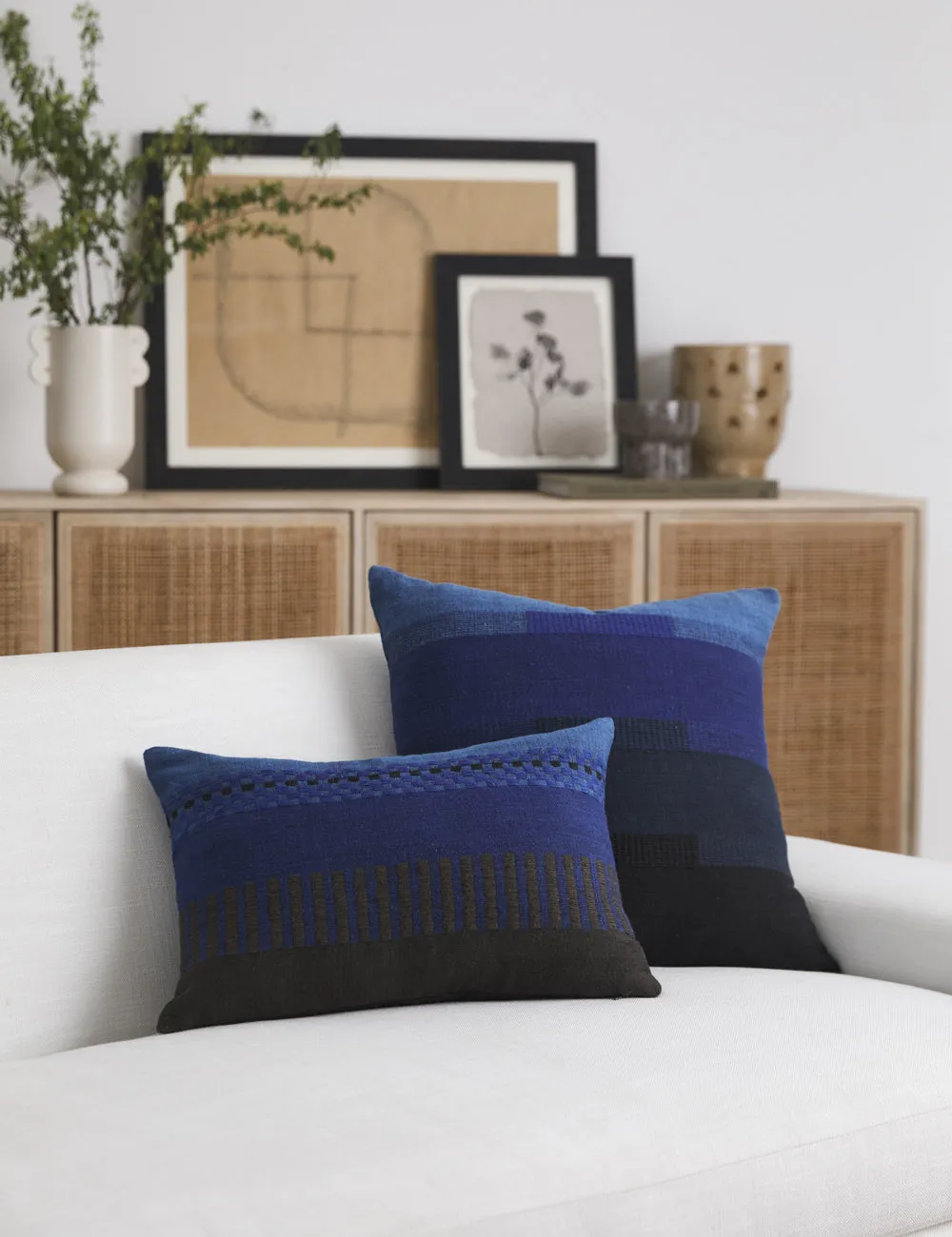 Bale Pillow by Bolé Road Textiles Lulu and Georgia