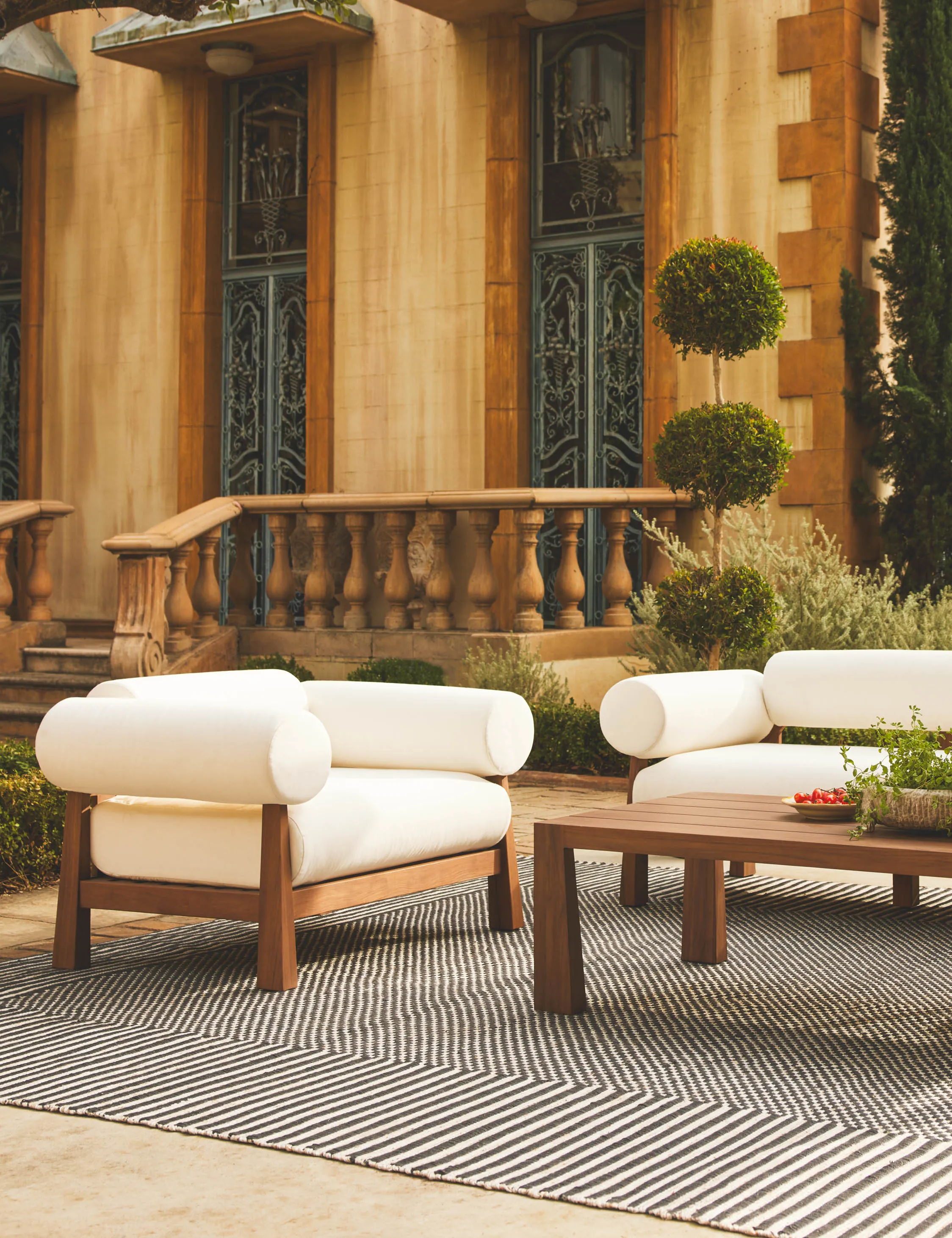 Bassano Outdoor Accent Chair Lulu and Georgia