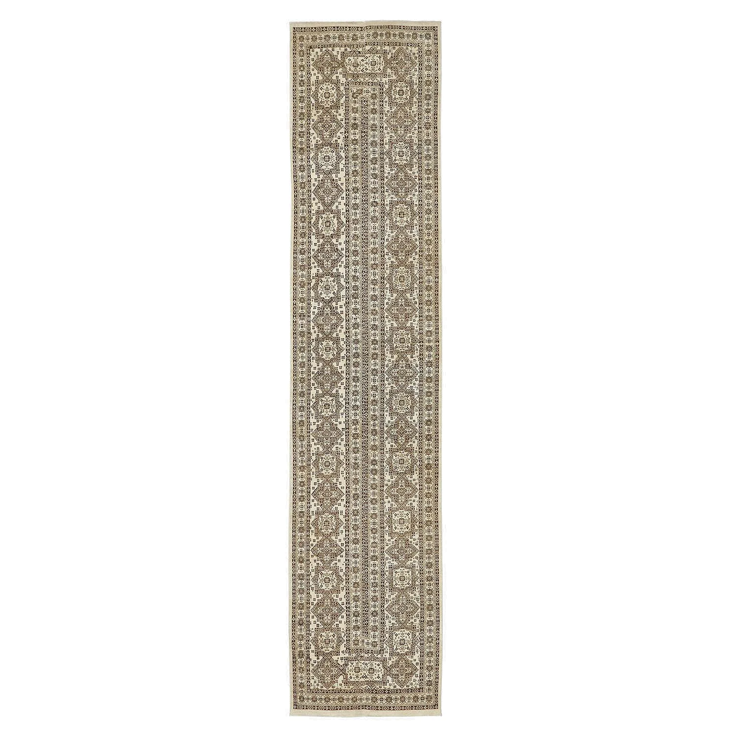 Beige Overdyed Wool Rug - 4' x 4'