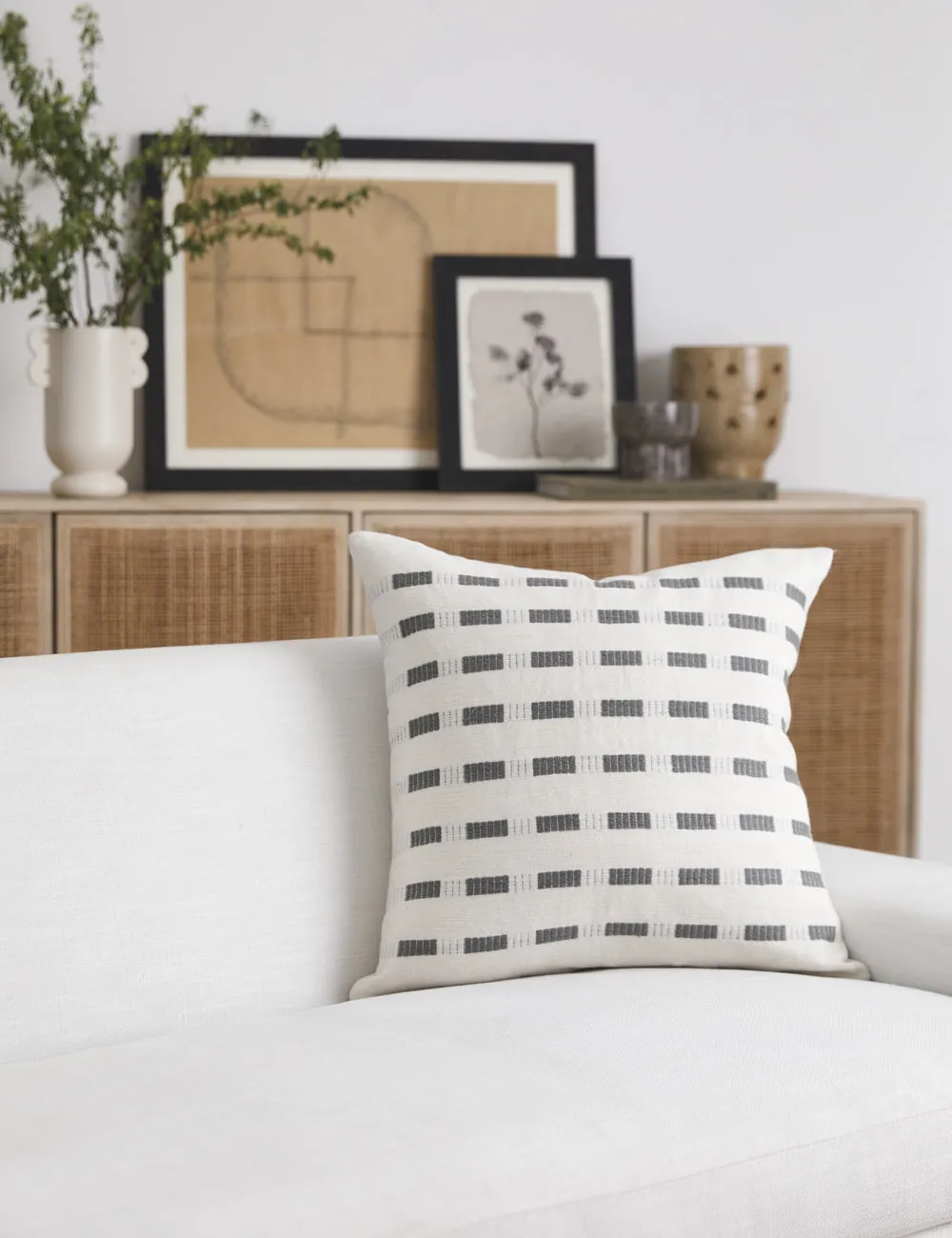 Bertu Pillow by Bolé Road Textiles Lulu and Georgia
