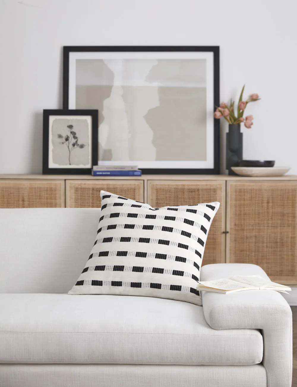 Bertu Pillow by Bolé Road Textiles Lulu and Georgia