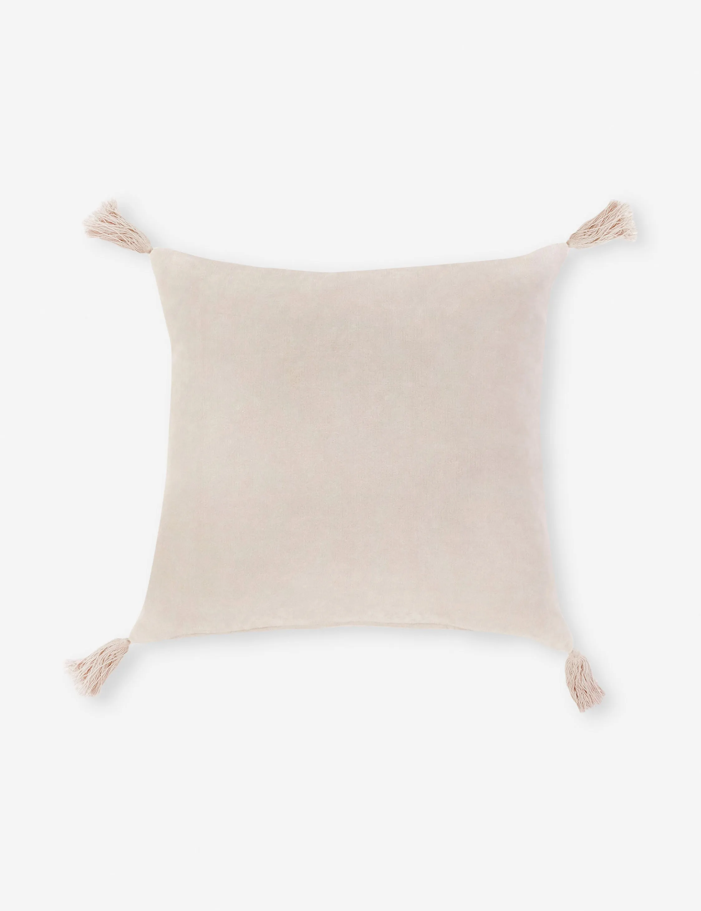 Bianca Velvet Pillow by Pom Pom at Home Lulu and Georgia