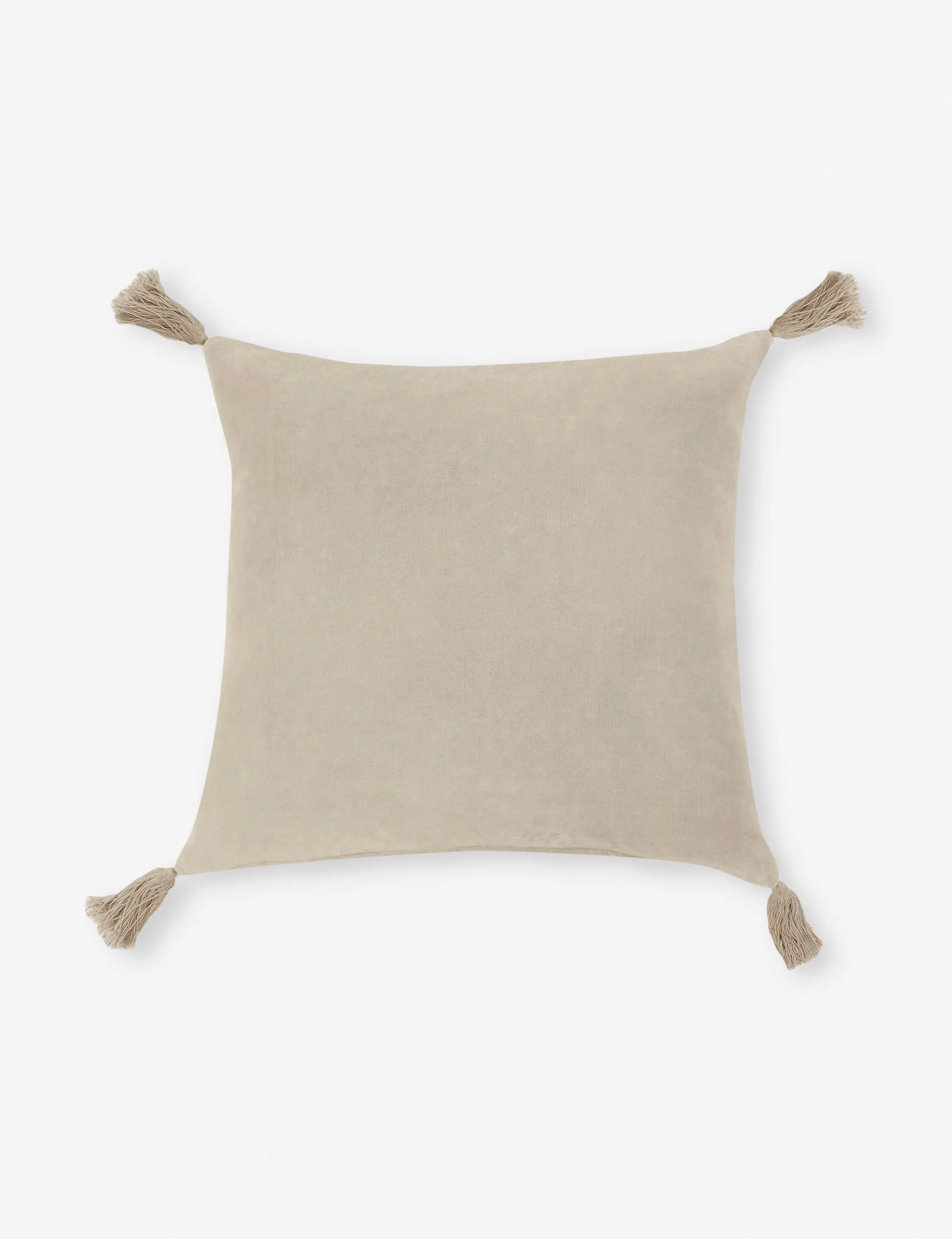 Bianca Velvet Pillow by Pom Pom at Home Lulu and Georgia