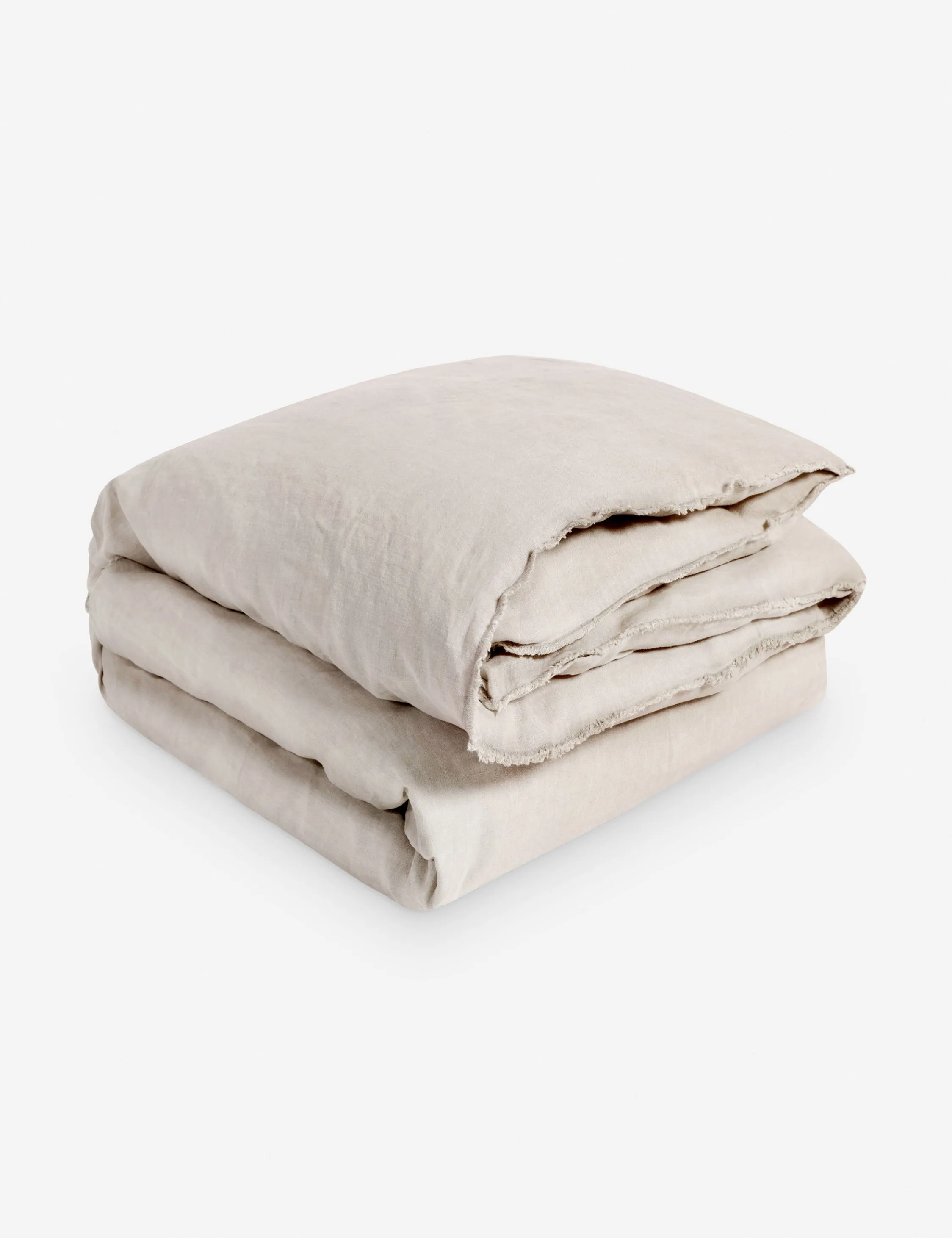 Blair Stonewashed Linen Duvet by Pom Pom at Home Lulu and Georgia