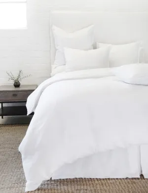 Blair Stonewashed Linen Duvet by Pom Pom at Home Lulu and Georgia
