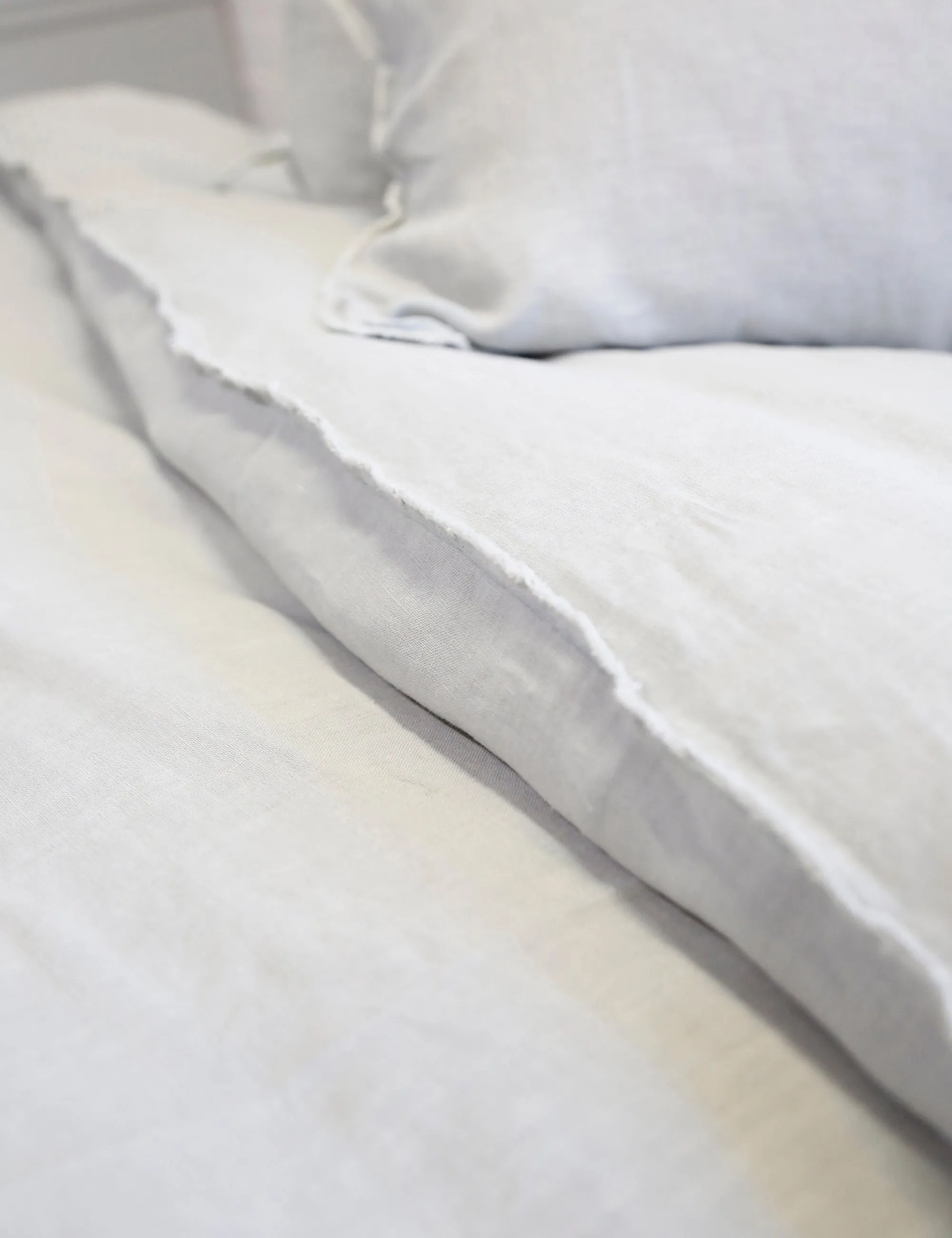 Blair Stonewashed Linen Duvet by Pom Pom at Home Lulu and Georgia