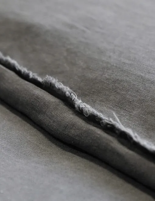 Blair Stonewashed Linen Duvet by Pom Pom at Home Lulu and Georgia