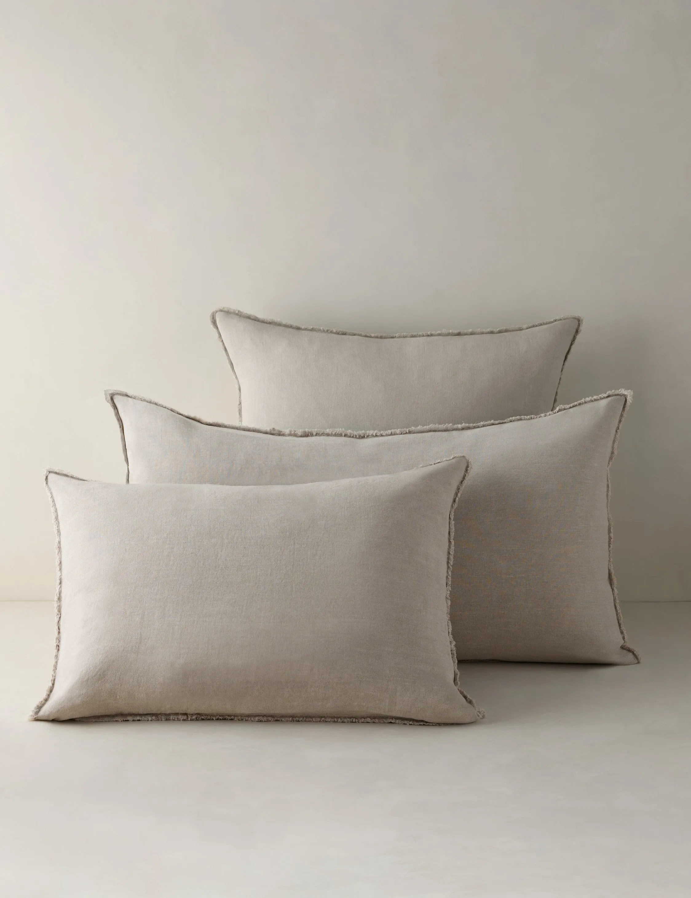 Blair Stonewashed Linen Sham by Pom Pom at Home Lulu and Georgia