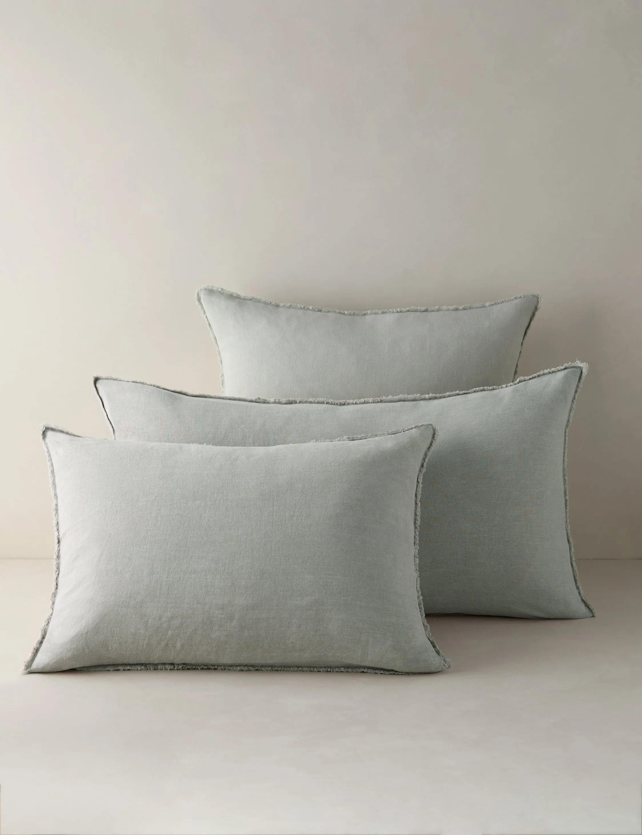 Blair Stonewashed Linen Sham by Pom Pom at Home Lulu and Georgia