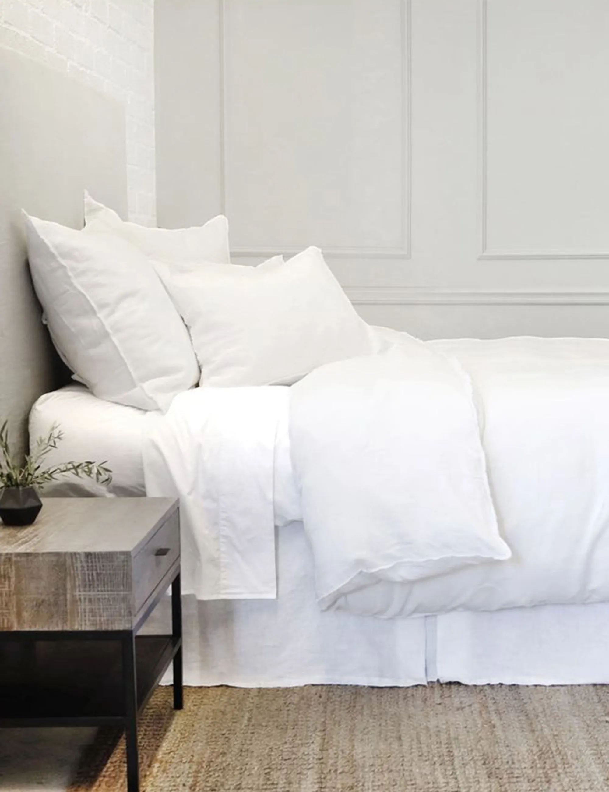 Blair Stonewashed Linen Sham by Pom Pom at Home Lulu and Georgia