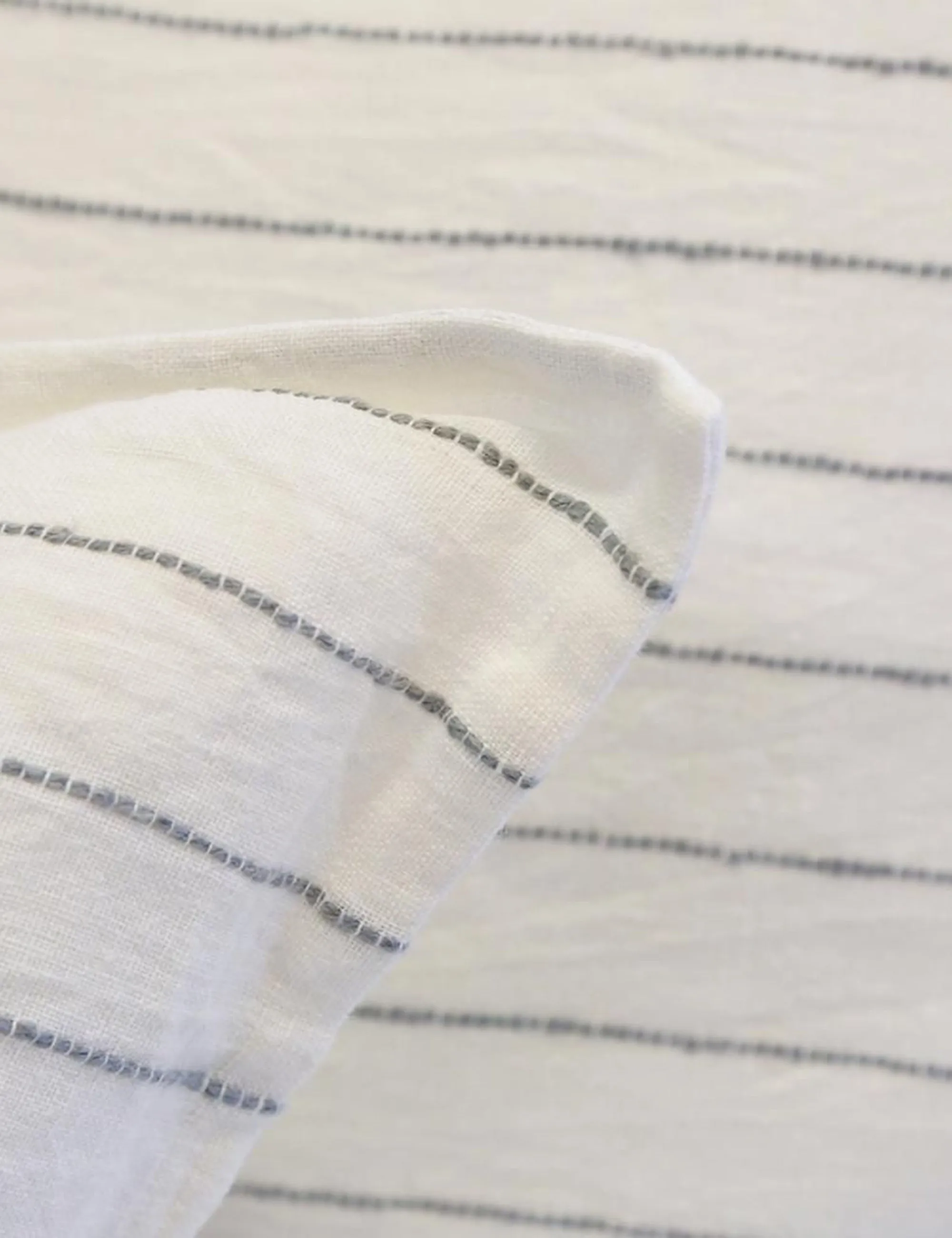 Blake Linen Duvet by Pom Pom at Home Lulu and Georgia