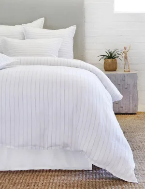 Blake Linen Duvet by Pom Pom at Home Lulu and Georgia