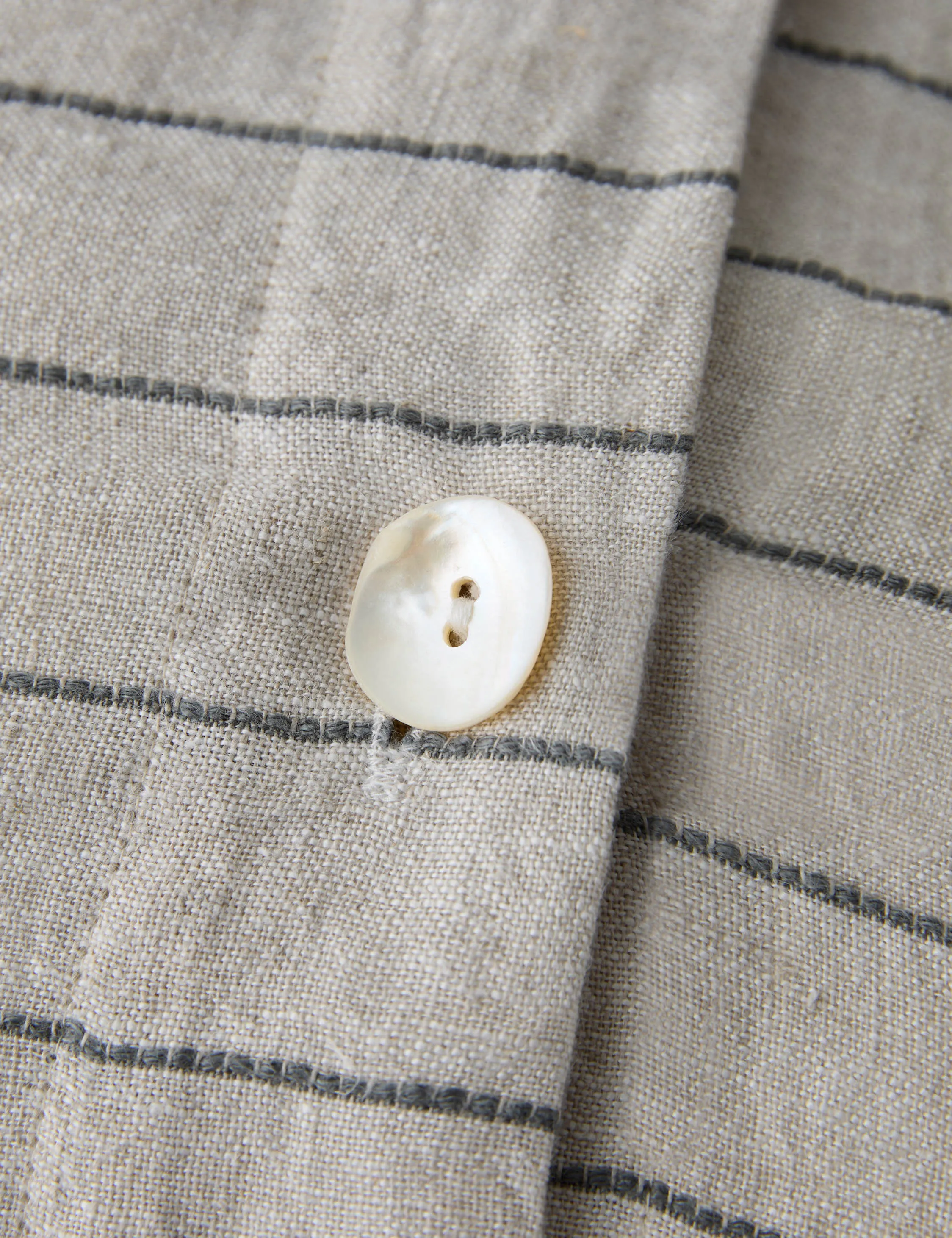 Blake Linen Duvet by Pom Pom at Home Lulu and Georgia
