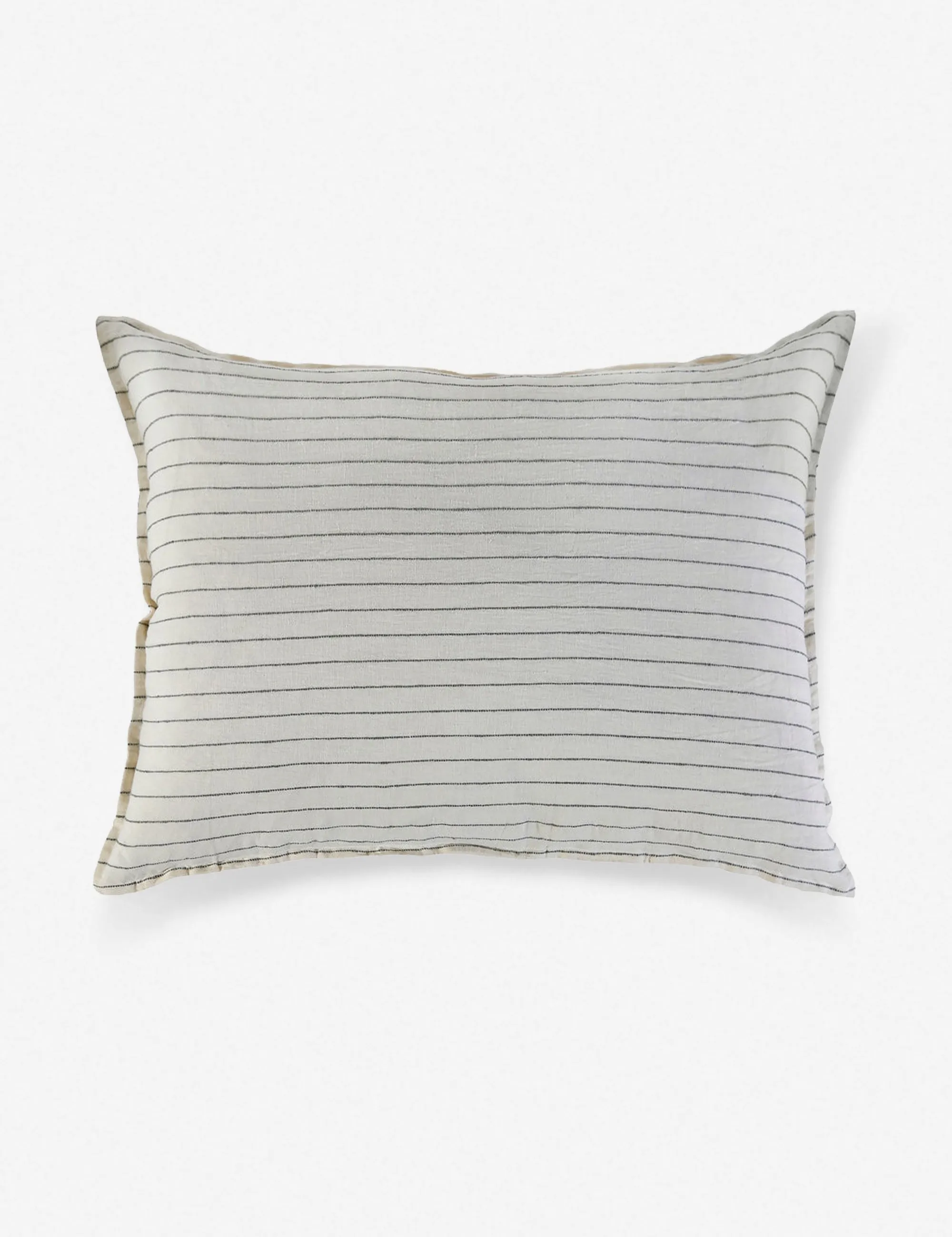 Blake Linen Striped Pillow by Pom Pom at Home Lulu and Georgia