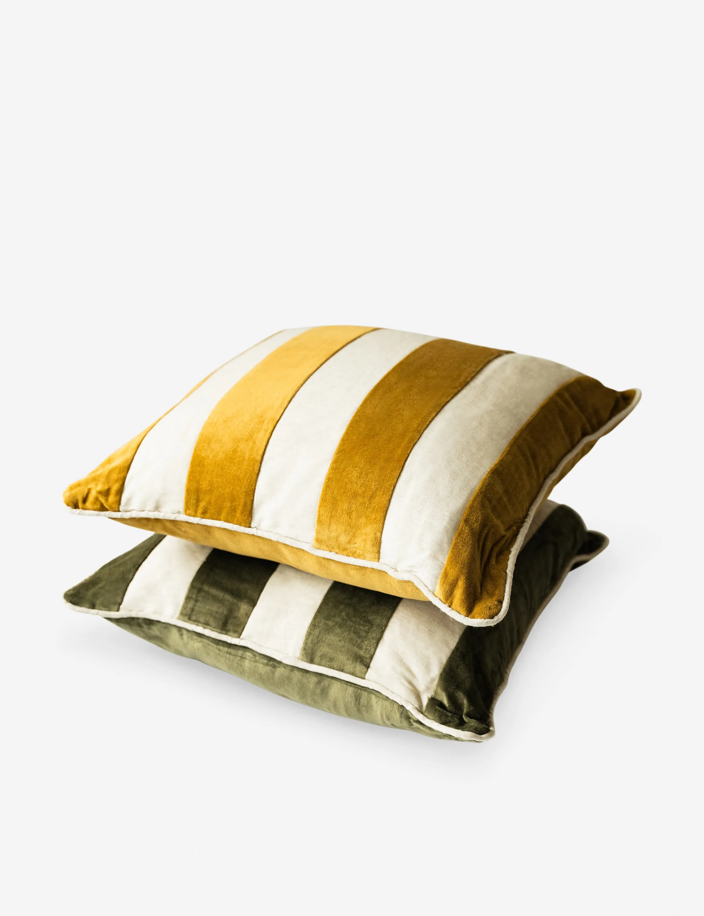 Borroto Velvet Stripe Pillow Lulu and Georgia
