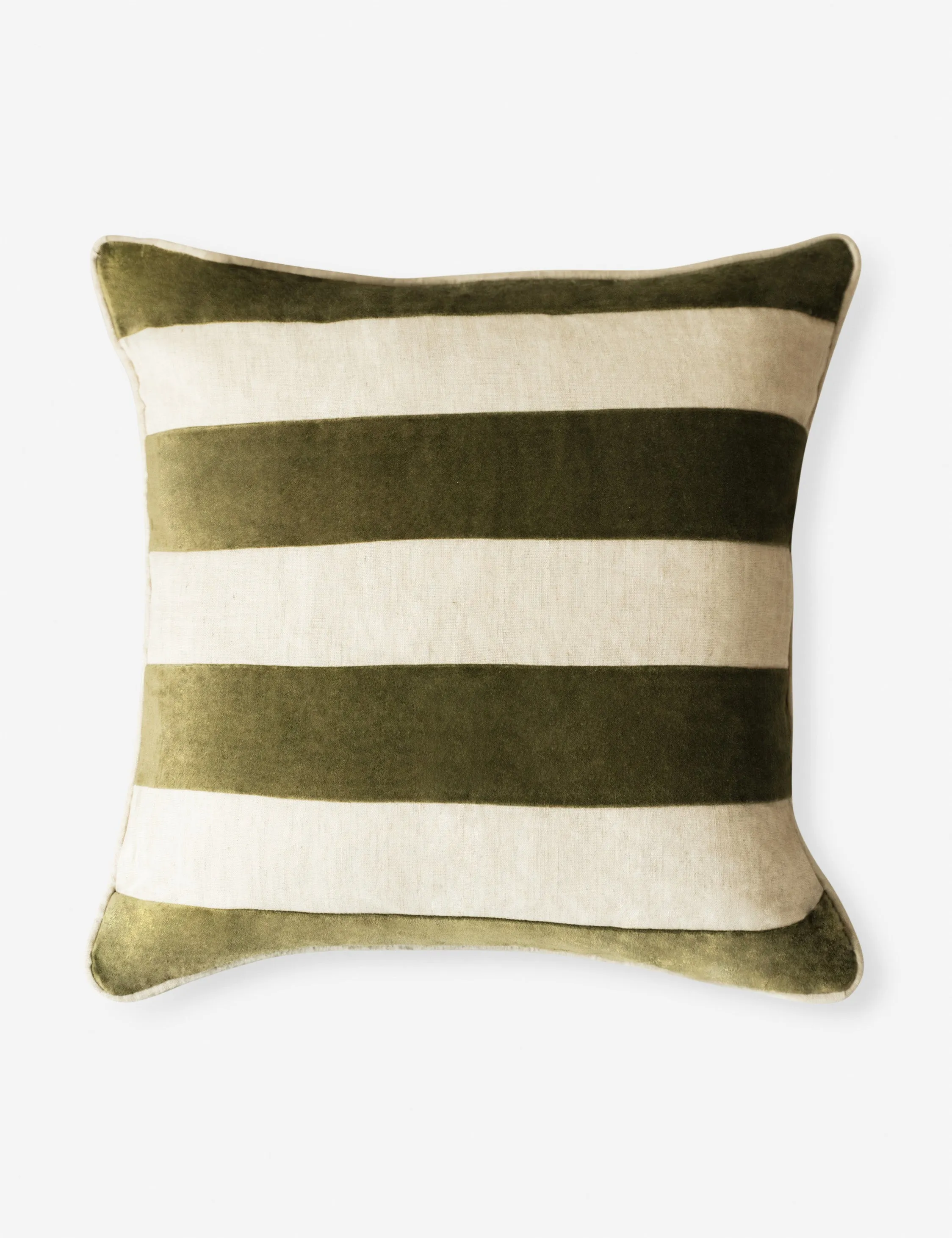 Borroto Velvet Stripe Pillow Lulu and Georgia