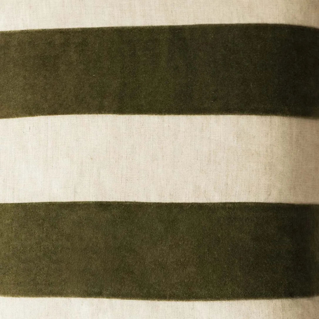 Borroto Velvet Stripe Pillow Lulu and Georgia