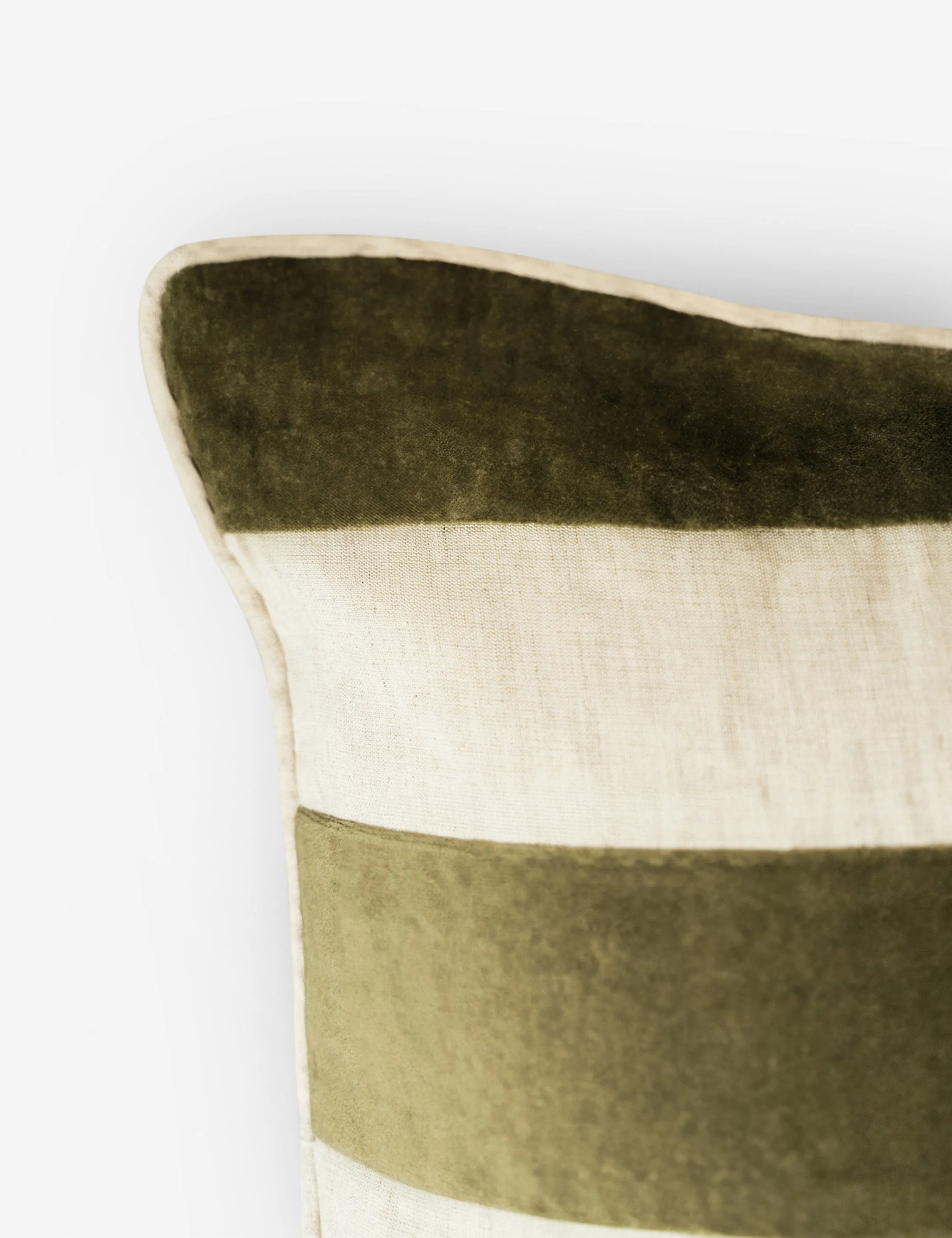Borroto Velvet Stripe Pillow Lulu and Georgia